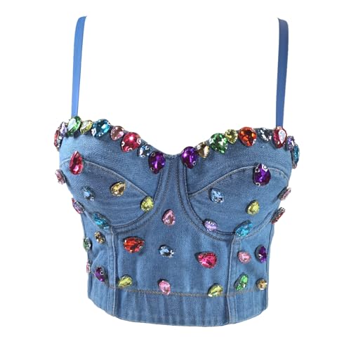 #1 Rhinestone Blue