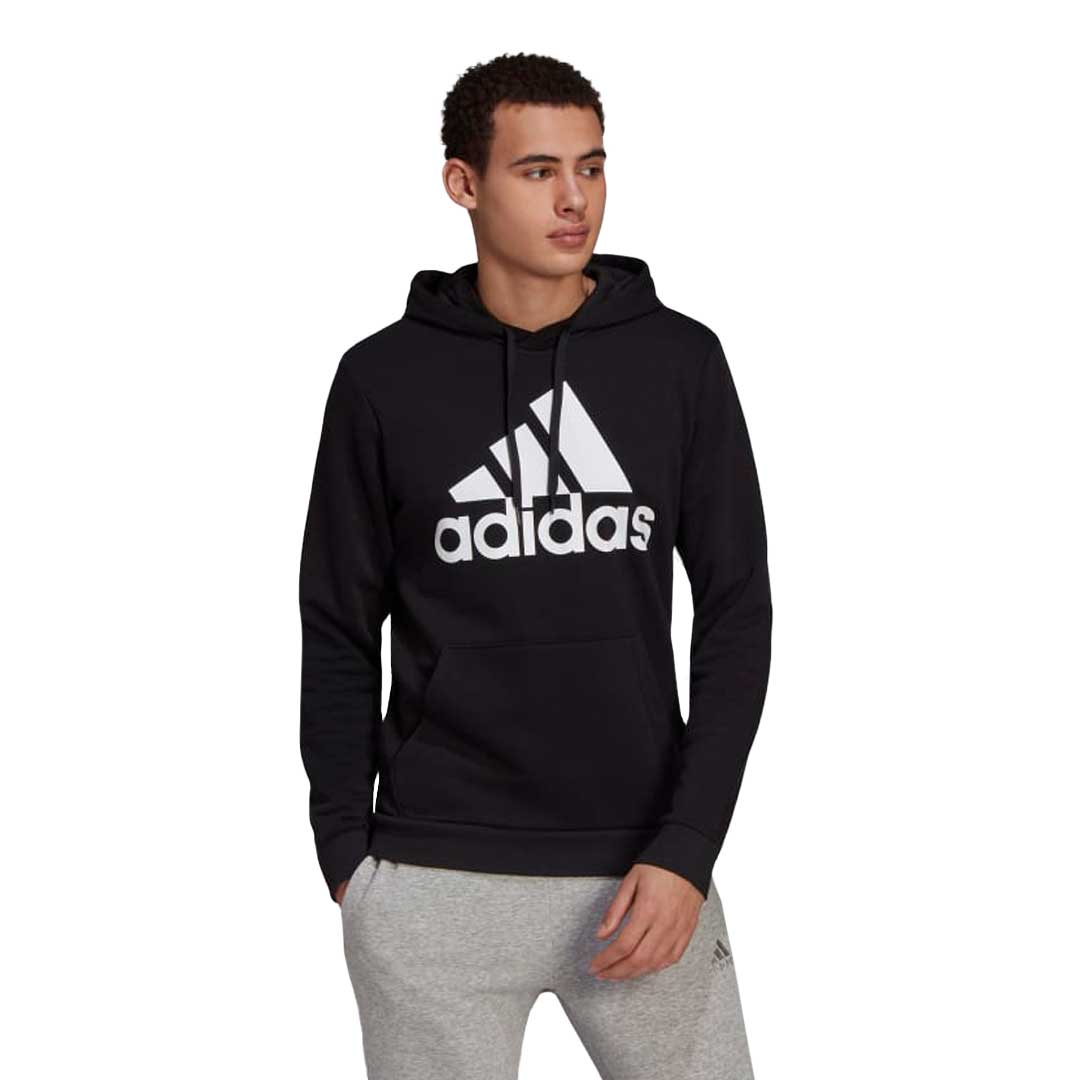 **adidas Men's Big Logo Hoodie (GK9220) - Comfortable Pullover Sweatshirt for Casual Wear, Gym & Street Style**
