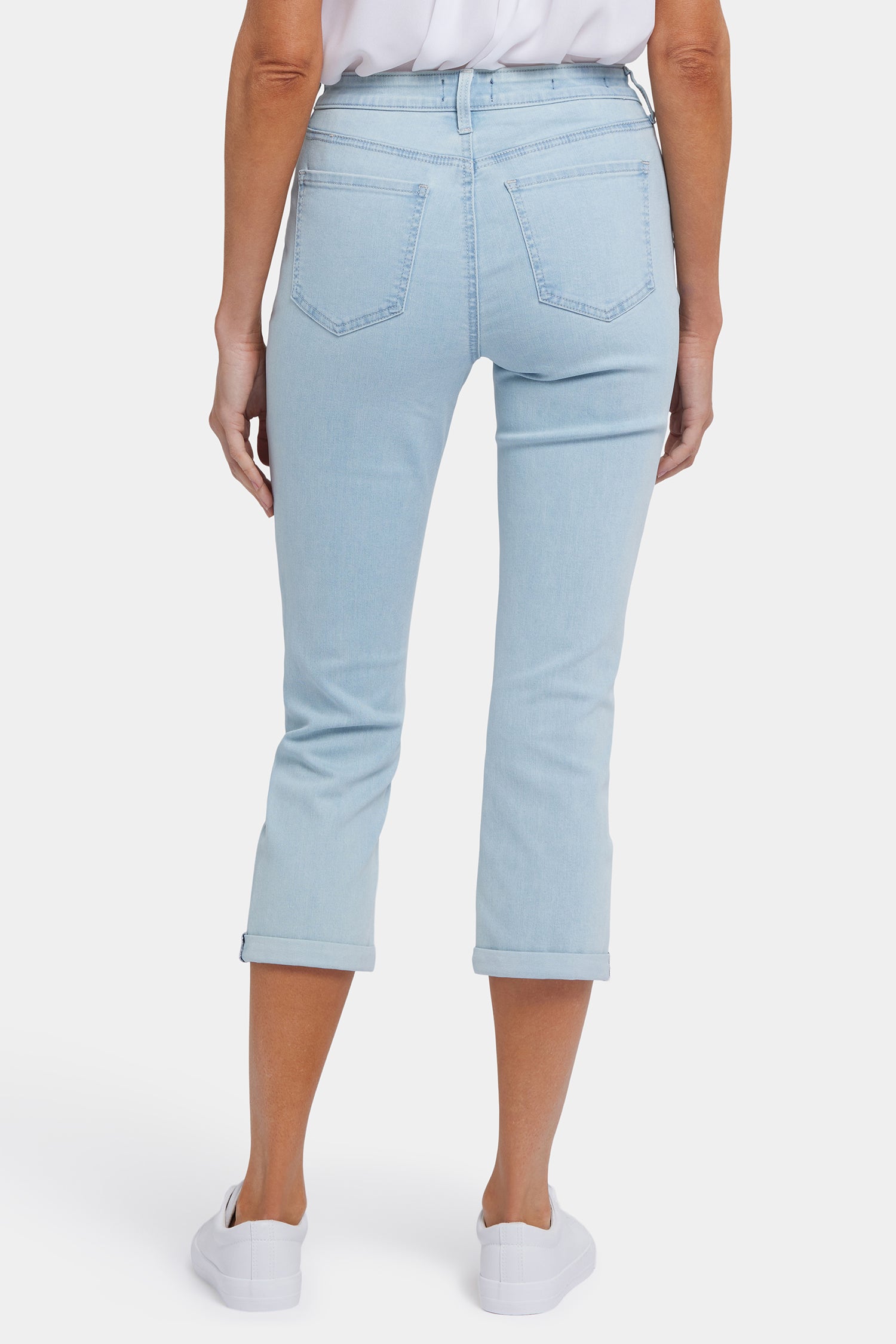 Chloe Women's Skinny Capri Jeans - High Waisted Stretch Denim Pants for Casual Wear | Perfect for Summer Outfits, Beach Vacations & Weekend Brunch