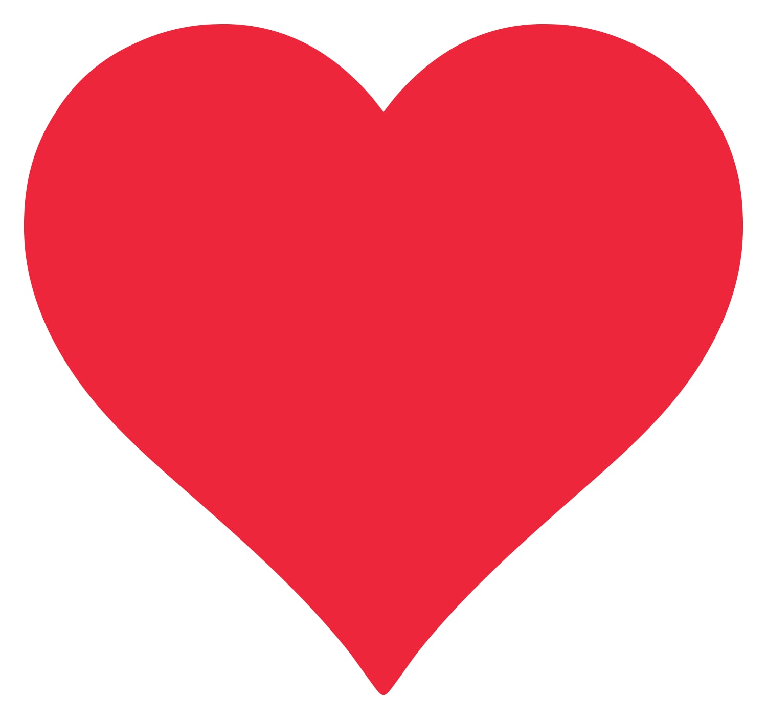Red Heart Shaped Placemats for Dining Table - Decorative Die Cut Table Mats for Valentine's Day, Anniversary & Romantic Dinner Decor