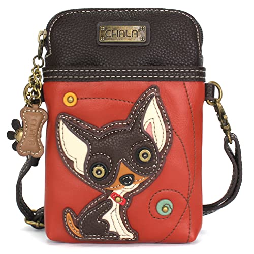 Dark Brown Chihuahua - Orange