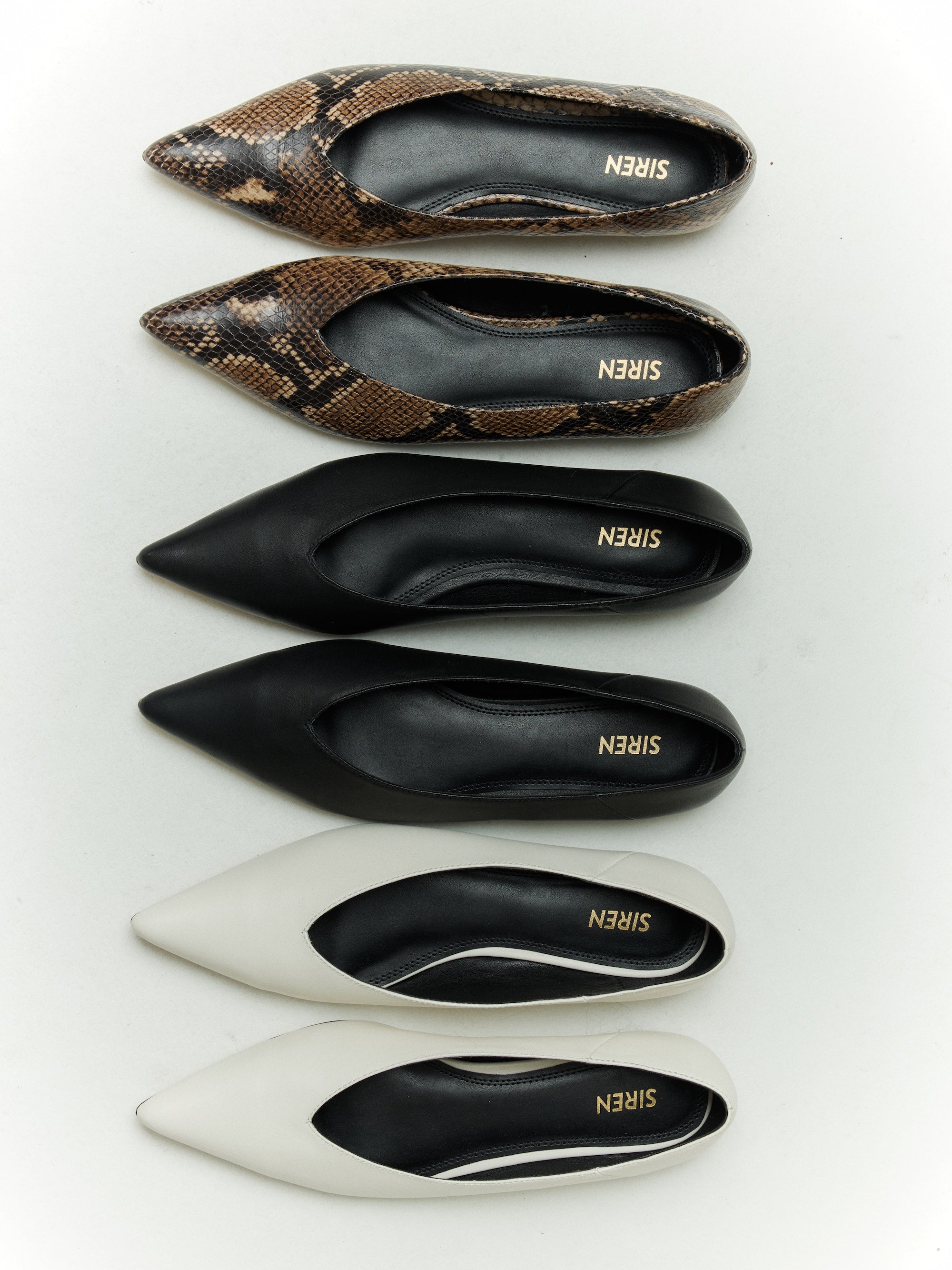 Locke Flat Pumps for Women - Black Genuine Leather Comfortable Slip-On Loafers | Perfect for Office, Casual Wear & Travel