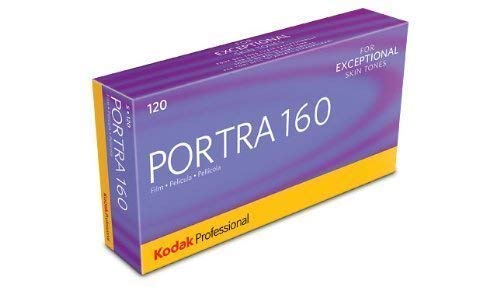 Kodak Portra 160 Professional 120 Film - 10 Rolls Pack | Medium Format Color Negative Film for Portraits & Landscapes | Perfect for Wedding, Studio & Outdoor Photography