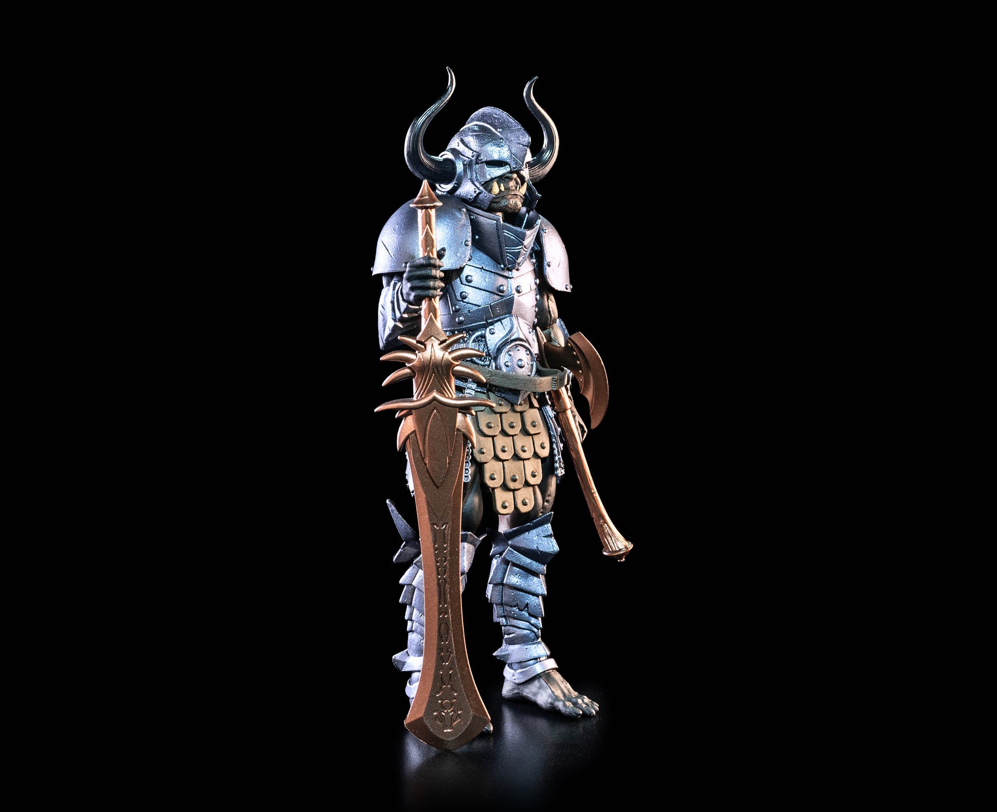 Mythic Legions Legion of Arethyr Shadow Orc Grunt Action Figure - Collectible Fantasy Warrior for Display & Role-Playing Games