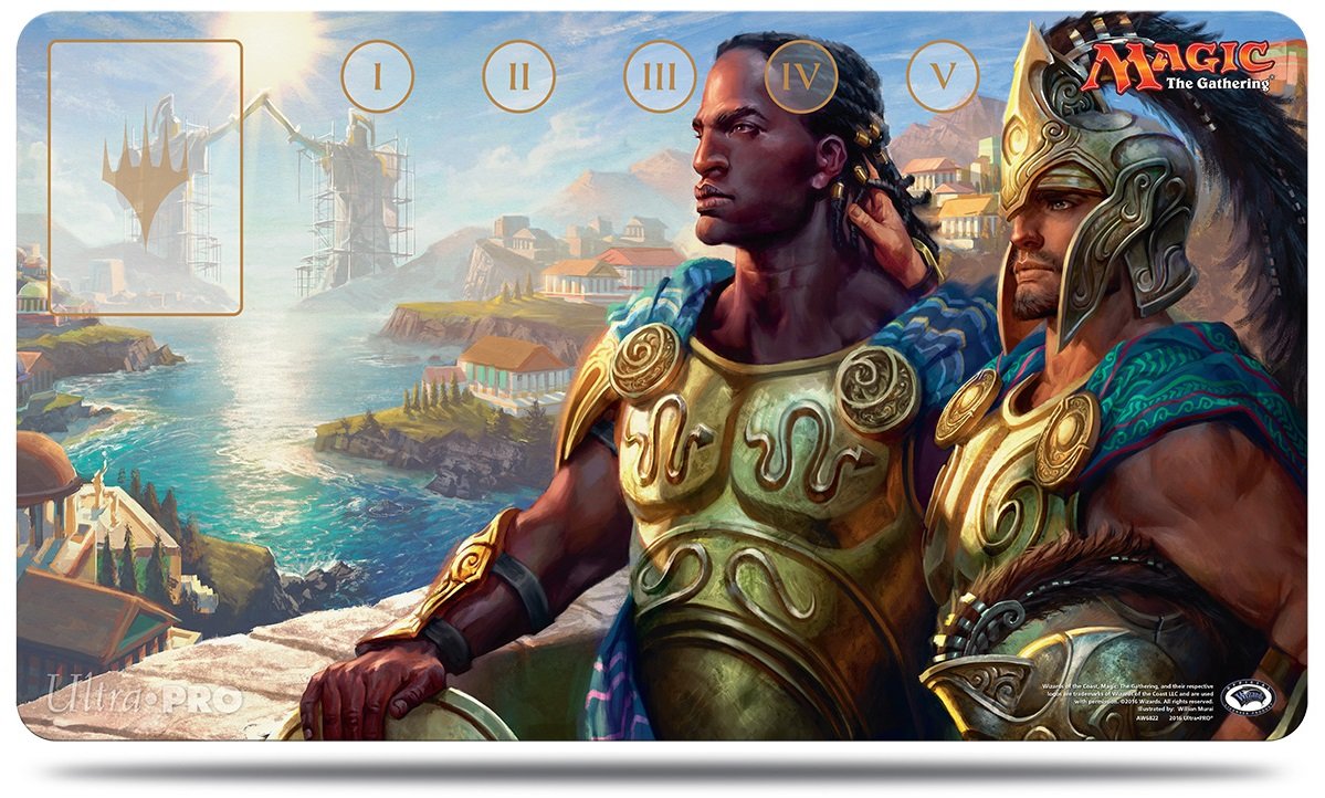 Premium MTG Playmat - Commander 2016 Kynaios & Tiro Themed Gaming Mat for Magic: The Gathering - Perfect for Card Games, Tabletop Gaming & Collectors Display