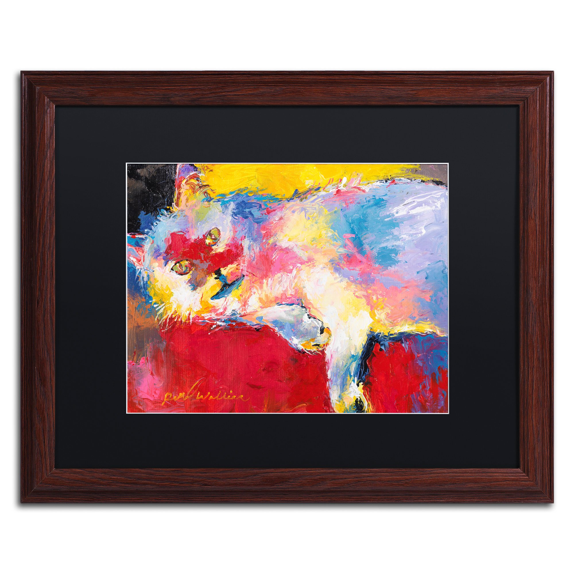 Richard Wallich Mac II Black Matte Wood Frame 16x20-Inch Picture Frame - Perfect for Home Decor, Office Wall Art & Photo Display