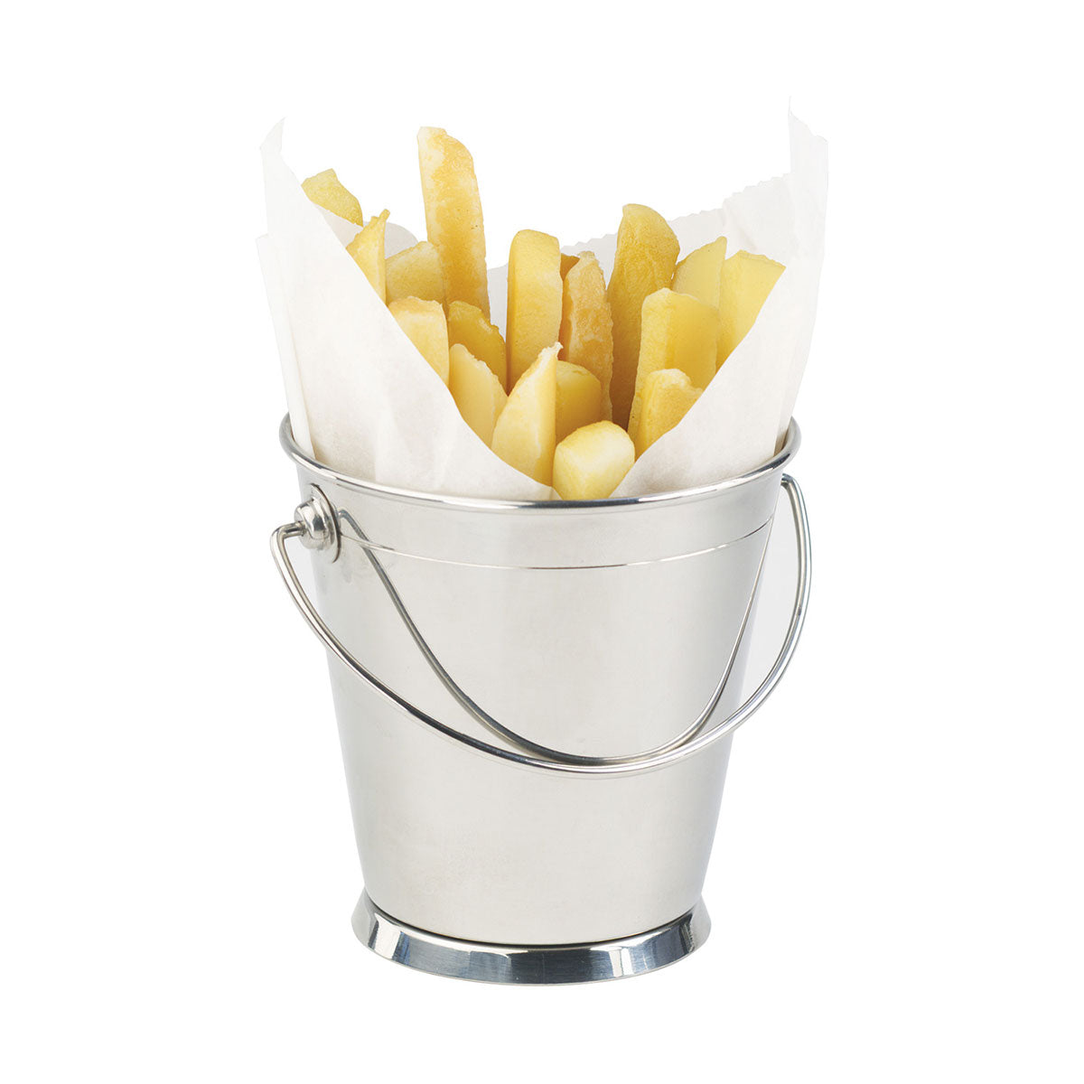 4-Pack 80810 Round Serving Pails - 3.5 Quart Food Storage Containers for Parties, Picnics & Bulk Food Handling | Durable Plastic Buckets for Catering, Restaurants & Home Use