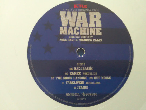 Nick Cave & Warren Ellis War Machine Original Soundtrack Vinyl 2x12