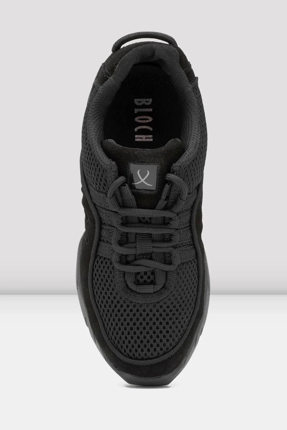 Bloch Black Women's Split Sole Dance Sneakers - Lightweight & Flexible for Ballet, Jazz, and Contemporary Dance Practice