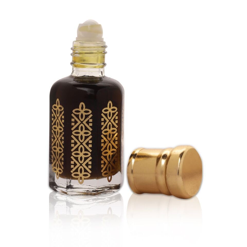 Premium BLACK MUSK Perfume Oil - Long-Lasting Attar Fragrance Oil for Men & Women [12ML] - Perfect for Daily Wear, Special Occasions & Gift Giving