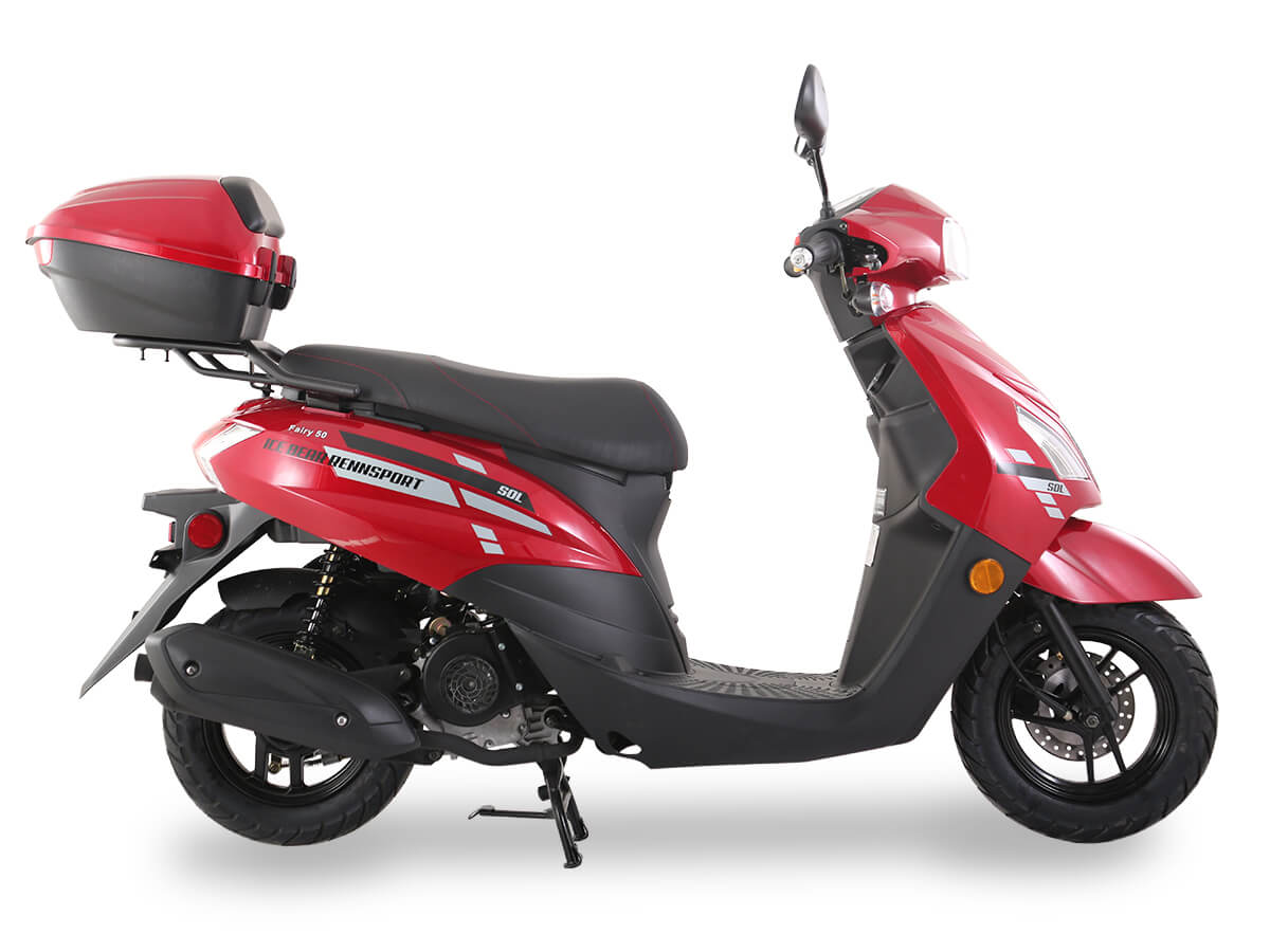 Venom Cali 50cc Moped Scooter - Automatic Transmission for Urban Commuting & Short Trips