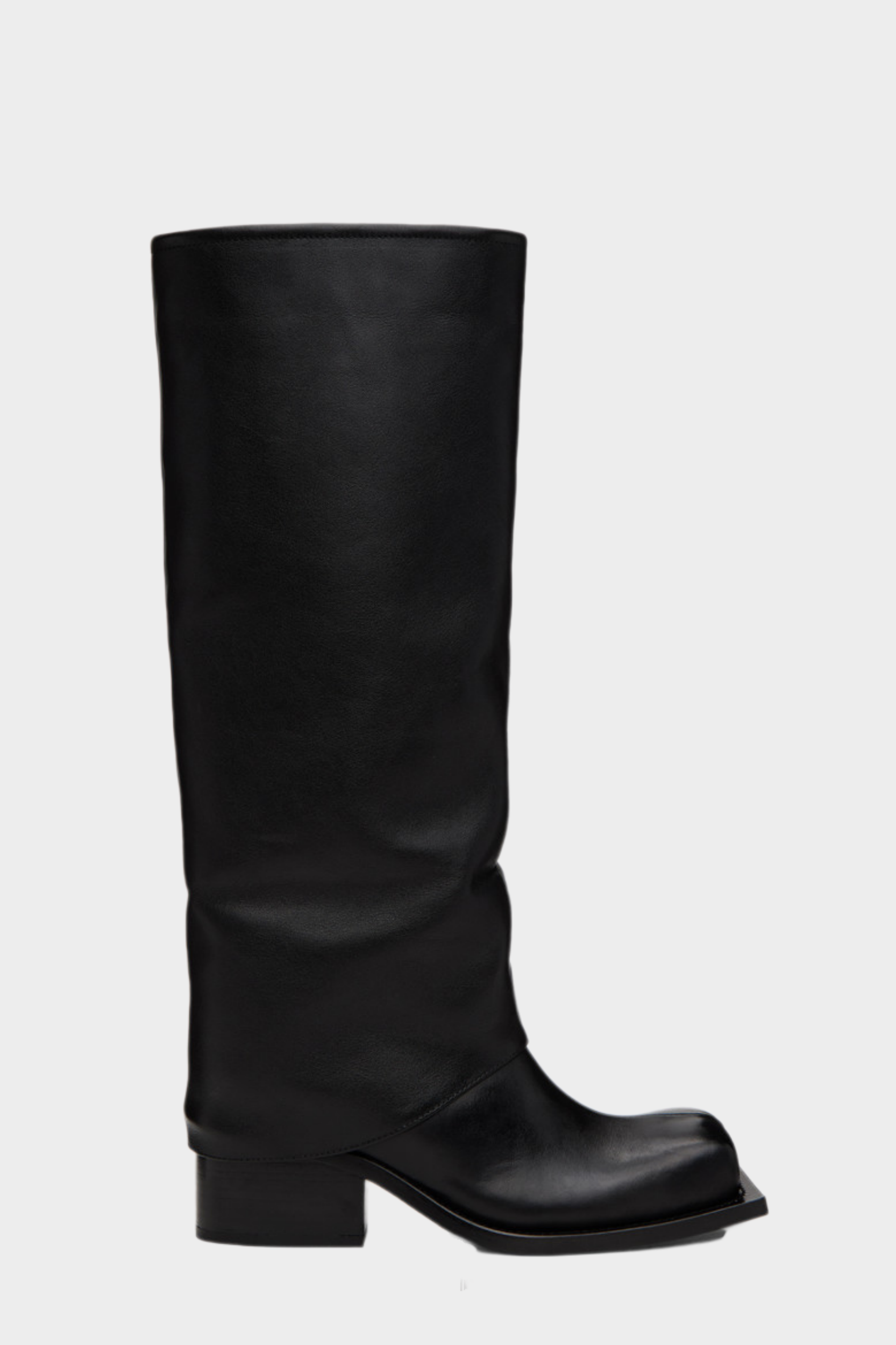Danika Chunky Heel Metallic Boots for Women - Stylish Black Ankle Booties for Work, Party & Night Out