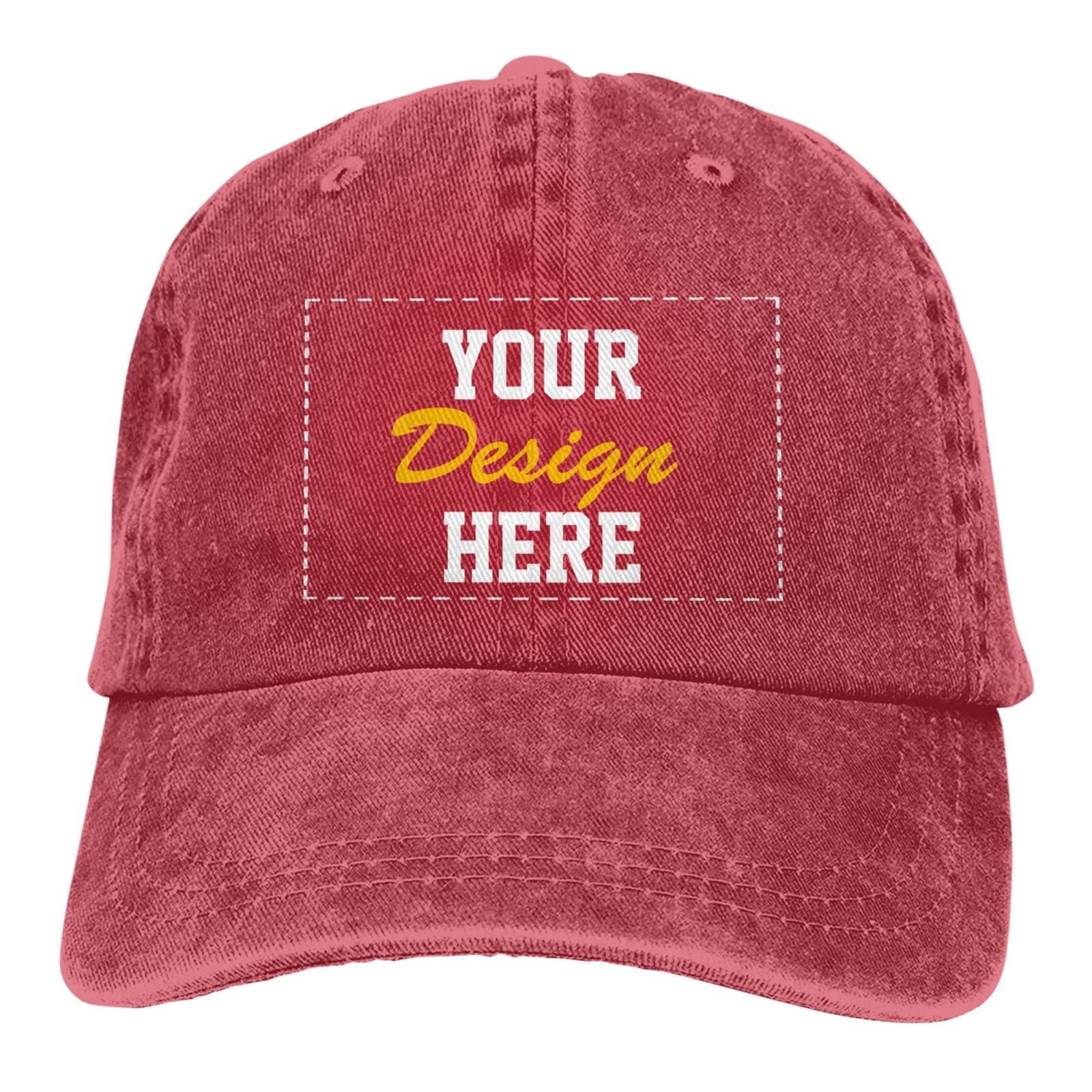 Custom Hats with Logo - Personalized Embroidered Hats for Teams & Companies | Design Your Own Hat with Name & Logo | Perfect for Corporate Gifts, Sports Teams & Brand Promotion