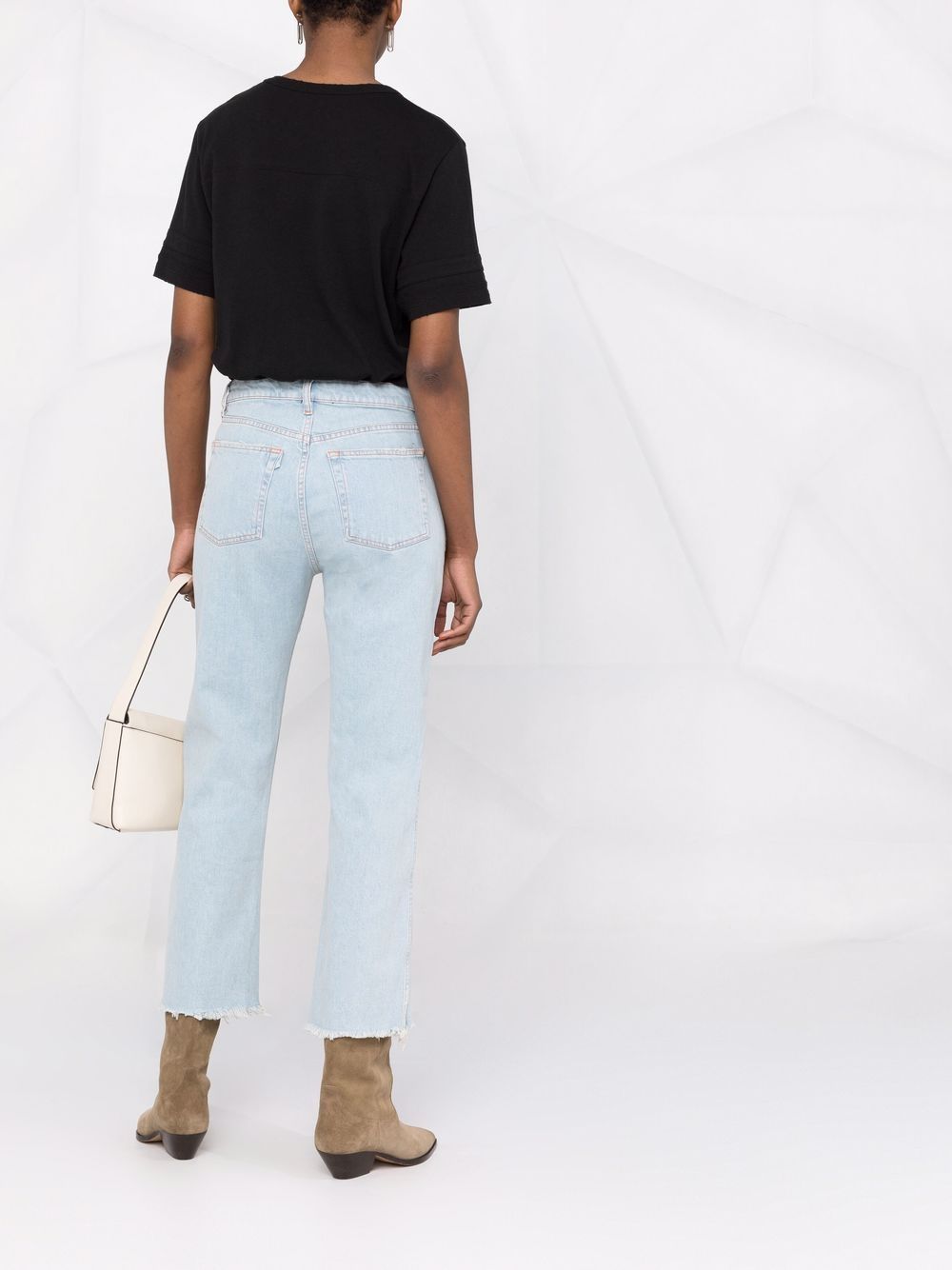 3 in 1 Clear Blue Jeans for Women - Stretch Denim Pants with Comfortable Fit - Perfect for Casual Wear, Work & Travel