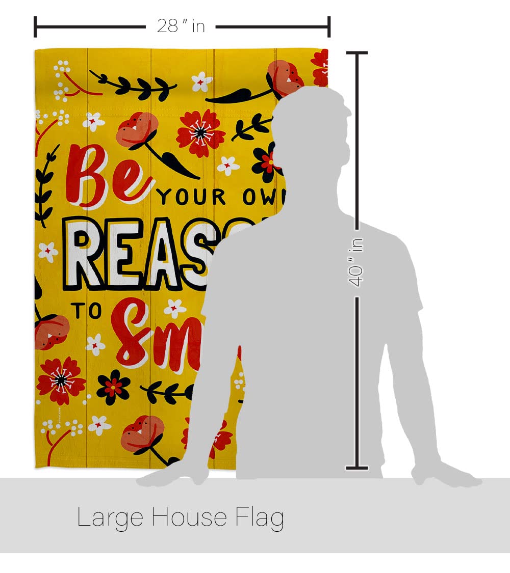 Sweet Life Expression House Flag Pack - Double-Sided Spiritual Hope Love Wisdom Banner for Garden Yard Decoration | Positive Emotion Applique | Made in USA | Perfect for Outdoor Patio, Front Porch & Seasonal Home Decor