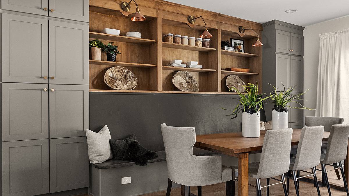 Premium Platinum Grey Cabinet Sample - Durable & Stylish Storage Solution for Kitchen, Bathroom, or Office Organization