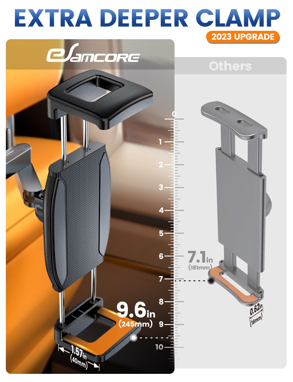 eSamcore iPad Car Holder Back Seat - 1.57