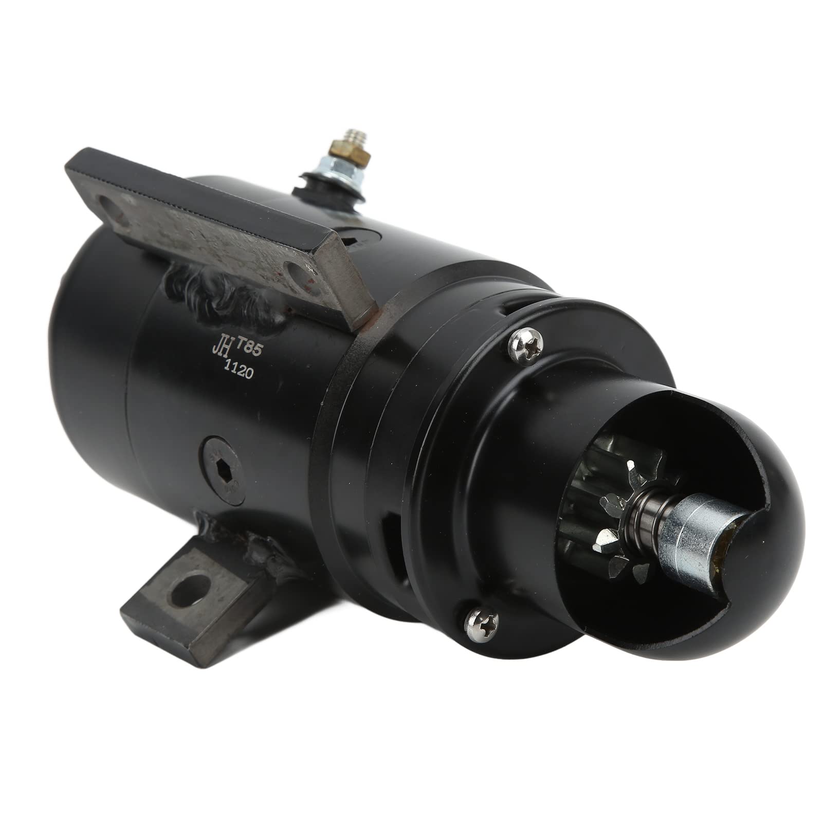 12V Electric Outboard Starter Motor - 9 Tooth Replacement for 75HP-90HP Engines (1984-2010) | Compatible with Yamaha, Mercury & Johnson Marine Motors | Perfect for Boat Engine Repair & Maintenance