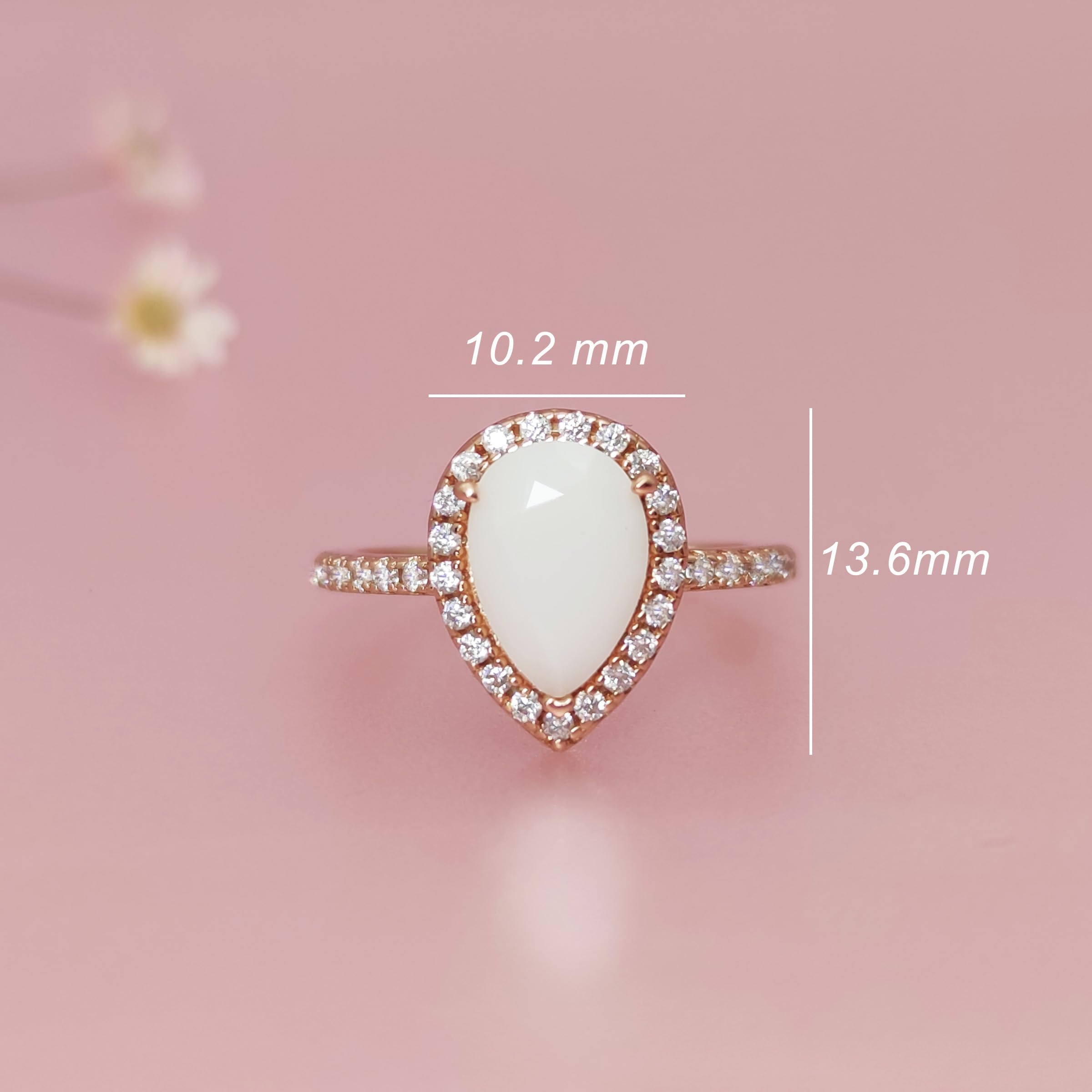 Sterling Silver DIY Breast Milk Jewelry Making Kit - Halo Teardrop Breastmilk Necklace & Ring Set - Handmade Keepsake Gift for Moms - Perfect for Mother's Day, Christmas & Birthdays - Preserve Precious Memories with Your Baby