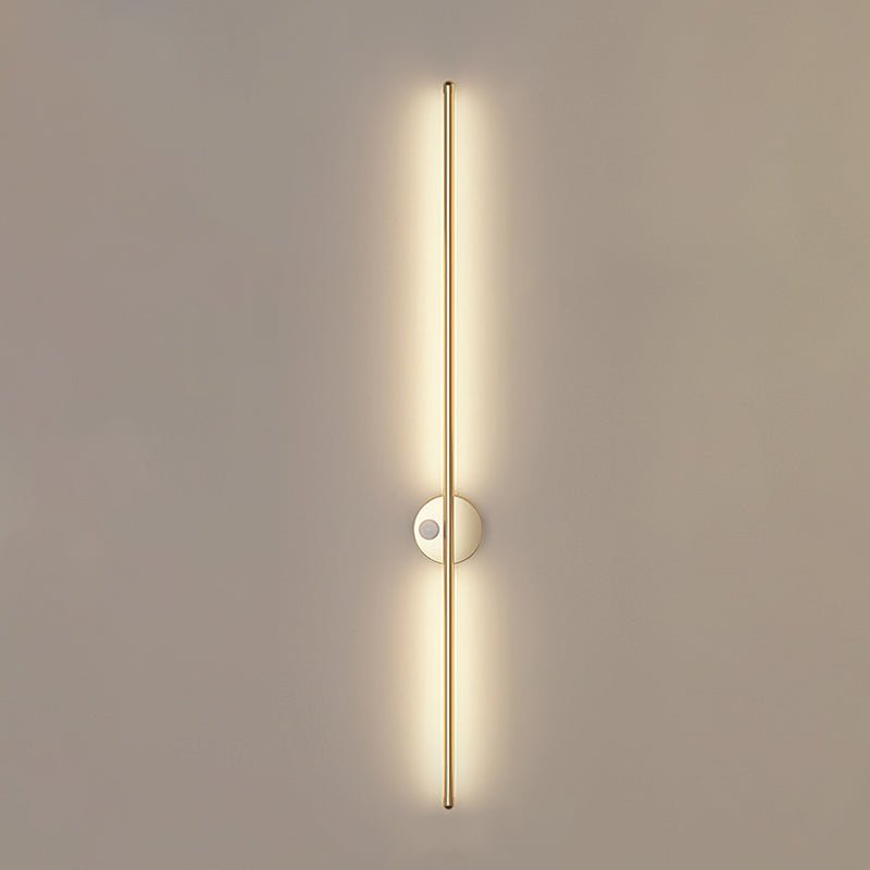 Rechargeable Infinity Edge Wall Light - Modern LED Night Light for Bedroom, Hallway, Stairs - Dimmable & Wireless Home Decor Lighting