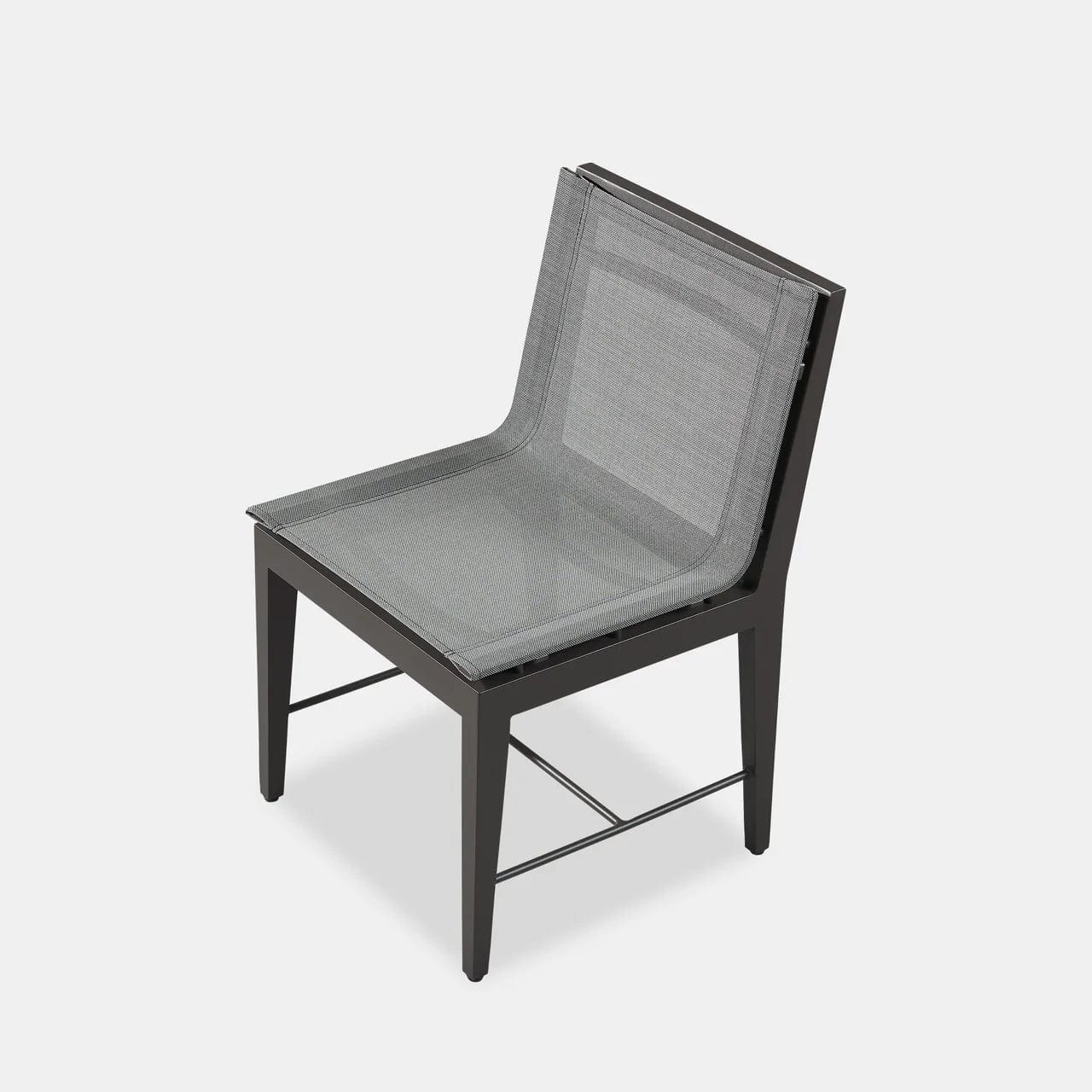 Byron Aluminum Outdoor Dining Chair - Lightweight & Weather-Resistant Patio Furniture for Garden, Poolside, and Backyard Dining
