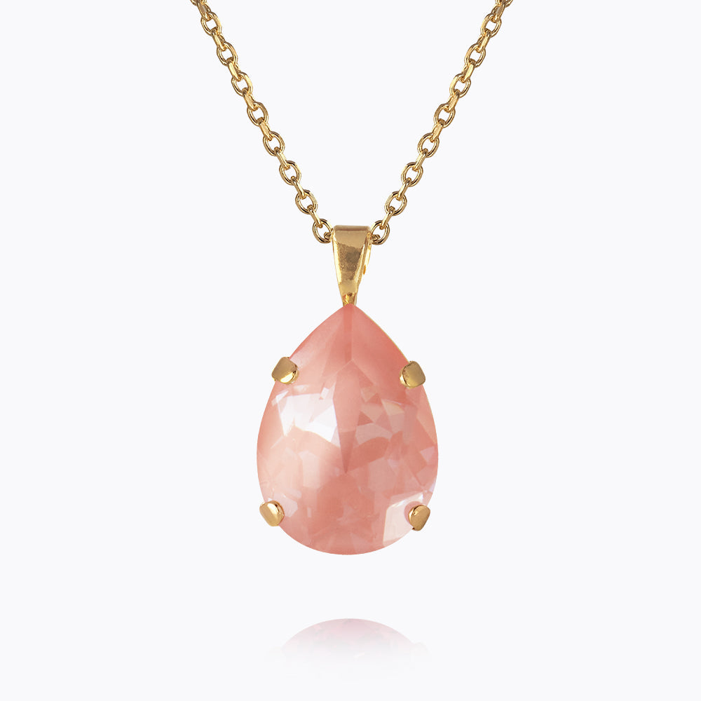Mini Drop Necklace with Flamingo Charm - Elegant Layering Jewelry for Women | Perfect for Everyday Wear, Date Nights & Gifting