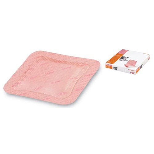 Smith & Nephew Allevyn Gentle Border Foam Dressing 5x5 Inches - Sterile Wound Care for Sensitive Skin (10 Count) - Ideal for Chronic Wounds, Pressure Ulcers & Post-Surgical Care