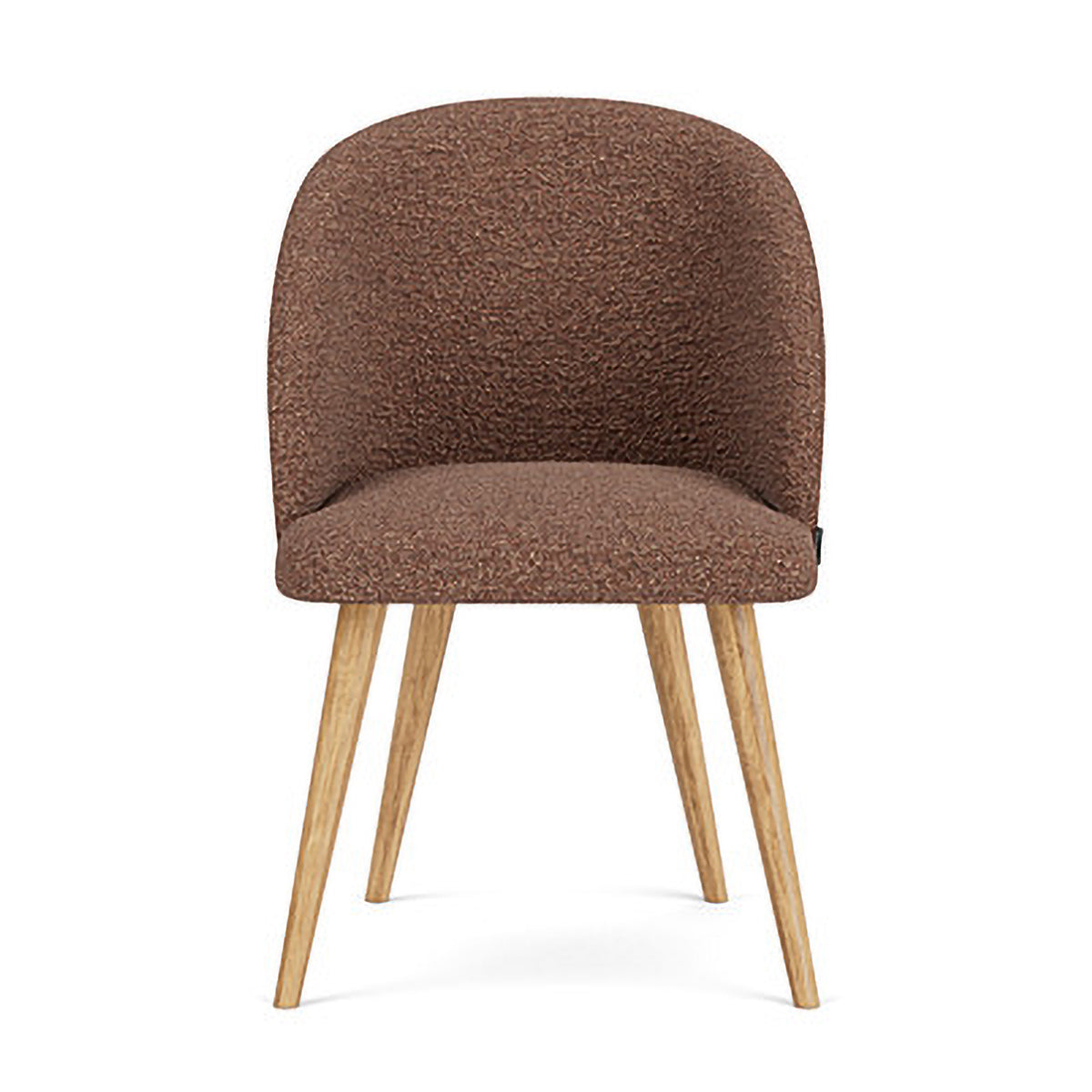 Holly Boucle Dining Chair - Modern Upholstered Accent Chair for Kitchen, Dining Room & Office - Comfortable & Stylish Home Decor