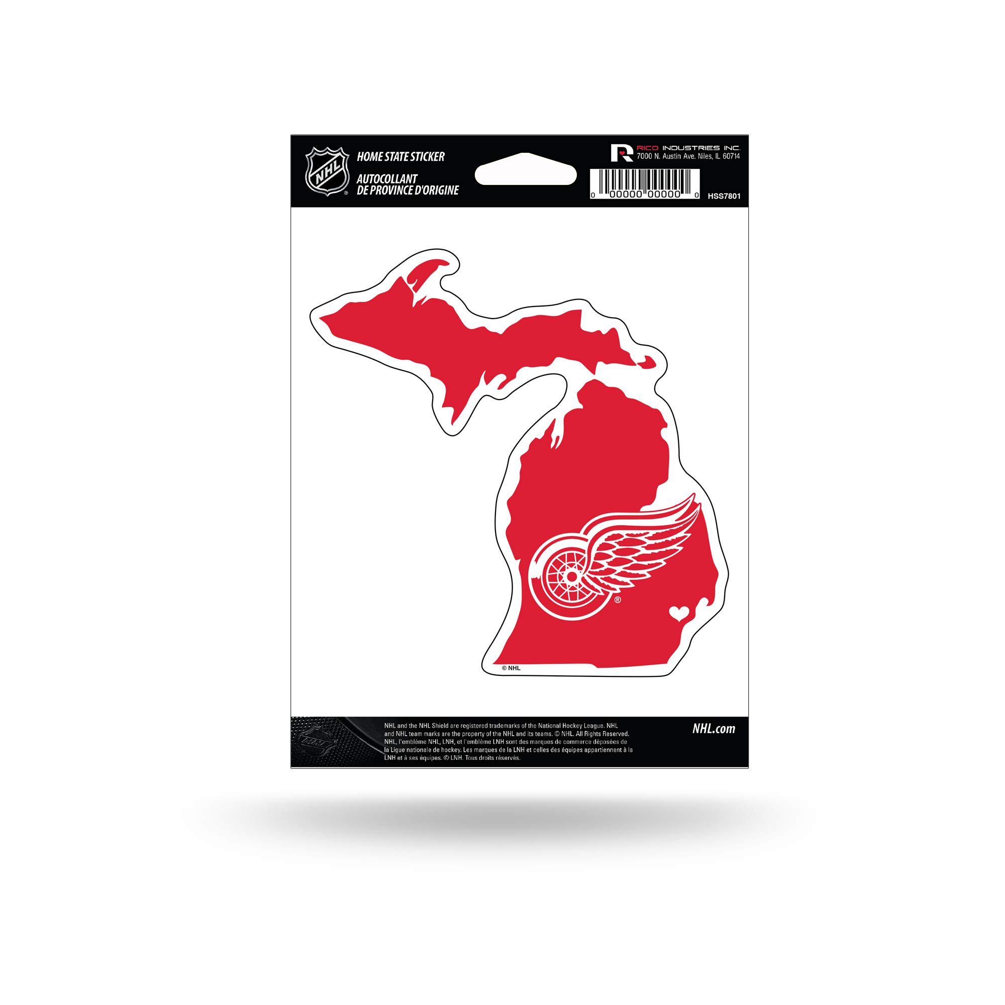 NHL Rico Industries Home State Sticker 5