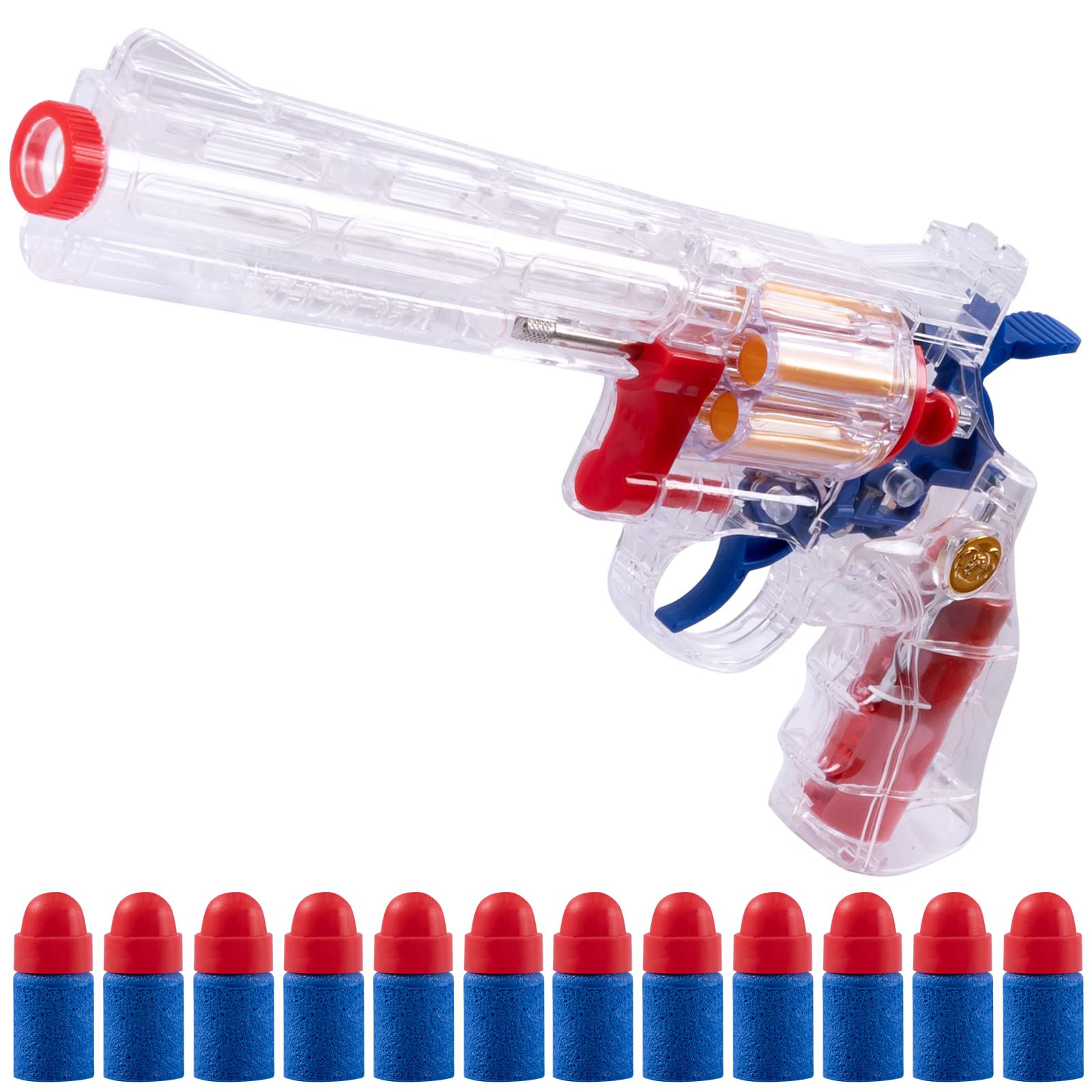Nerf Foam Blaster Gun Set with Soft Darts for Kids 5-8 - Outdoor Play Toy