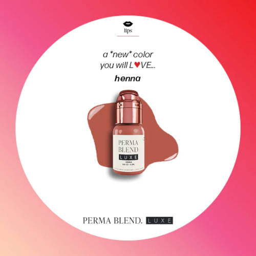 Perma Blend Luxe Henna Pigment - Natural Long-Lasting Hair & Body Dye for DIY Tattoos, Hair Coloring & Mehndi Art - Perfect for Weddings, Festivals & Creative Body Art