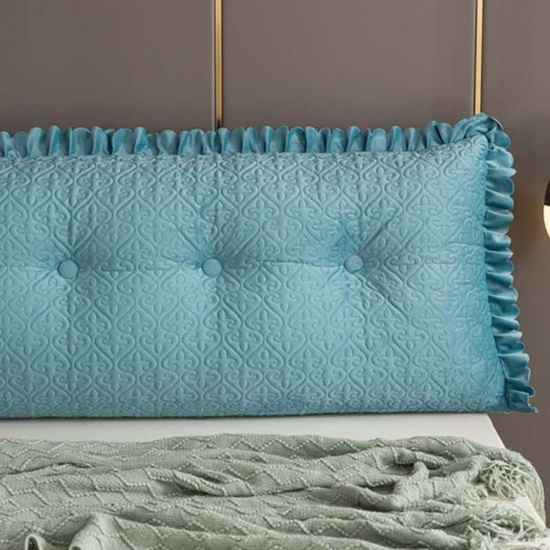 Konsilsa Large Triangular Headboard Pillow - Bed Rest & Reading Pillow with Back Support, 80x50x20cm (31x20x8inch) - Perfect for Daybeds, Reading Nooks & Cozy Bedroom Relaxation (Color A)