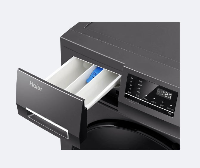 Haier EG100MATE2S 10kg Front Load Washing Machine - BLDC Direct Drive Motor, 1 Year Warranty, 3-Pin Plug - Perfect for Apartments, Laundromats & Small Homes