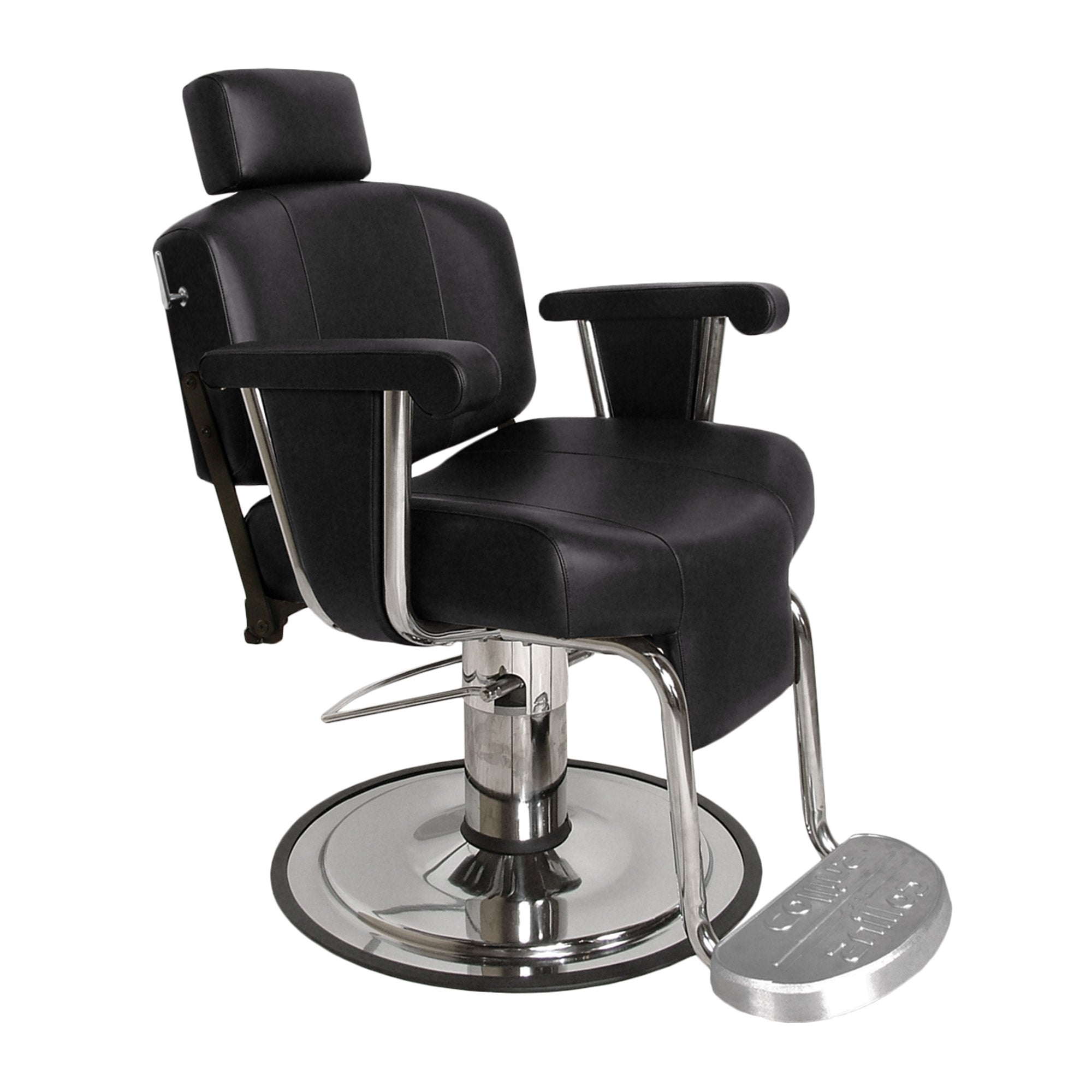 Premium Continental Barber Chair for Professional Salons & Home Use – Heavy-Duty Hydraulic Styling Chair with Adjustable Height & Swivel Base – Perfect for Haircuts, Shaves & Styling