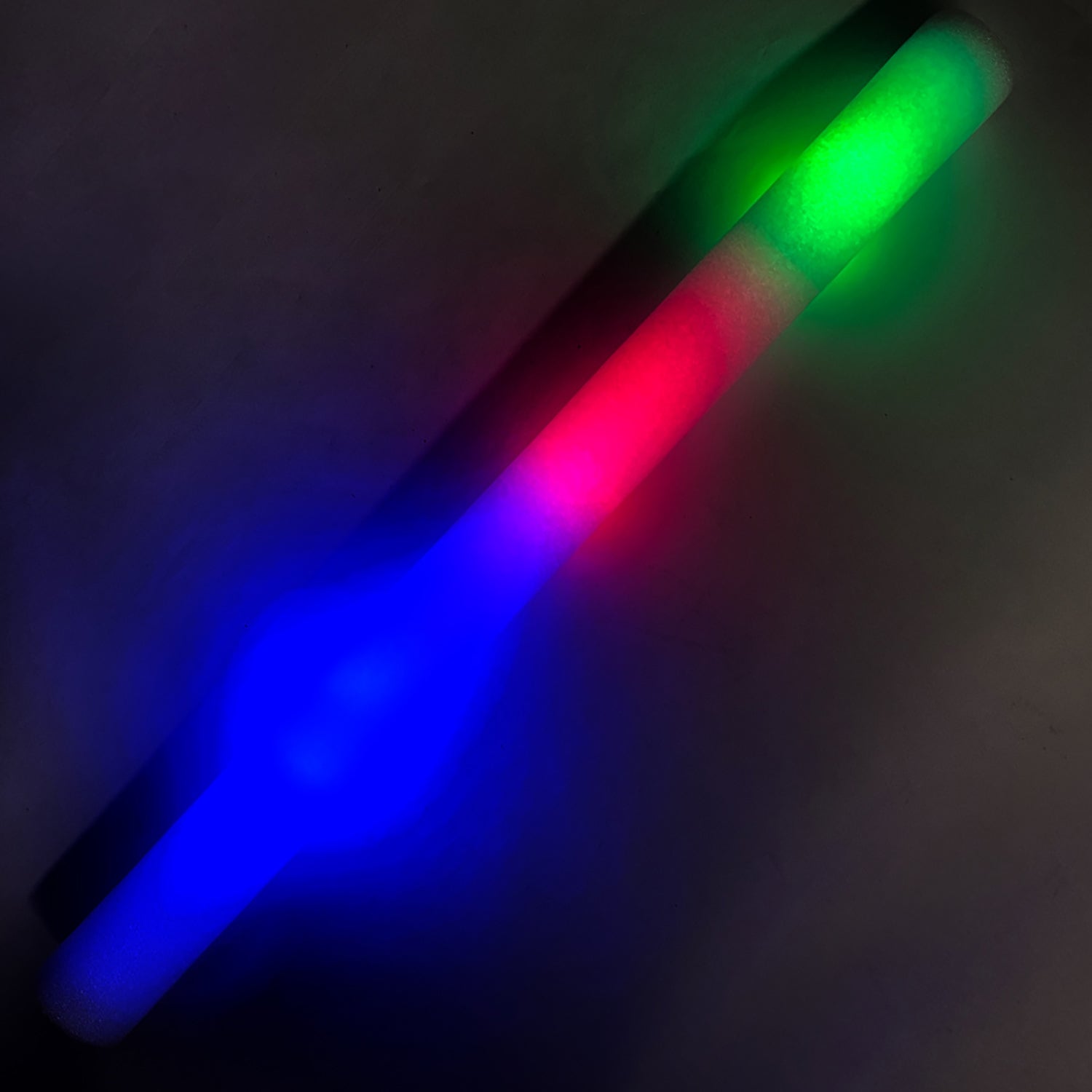 Glow in The Dark Flashing Foam Sticks - 12 Pack Party Light Sticks for Night Events, Raves, Concerts & Outdoor Activities