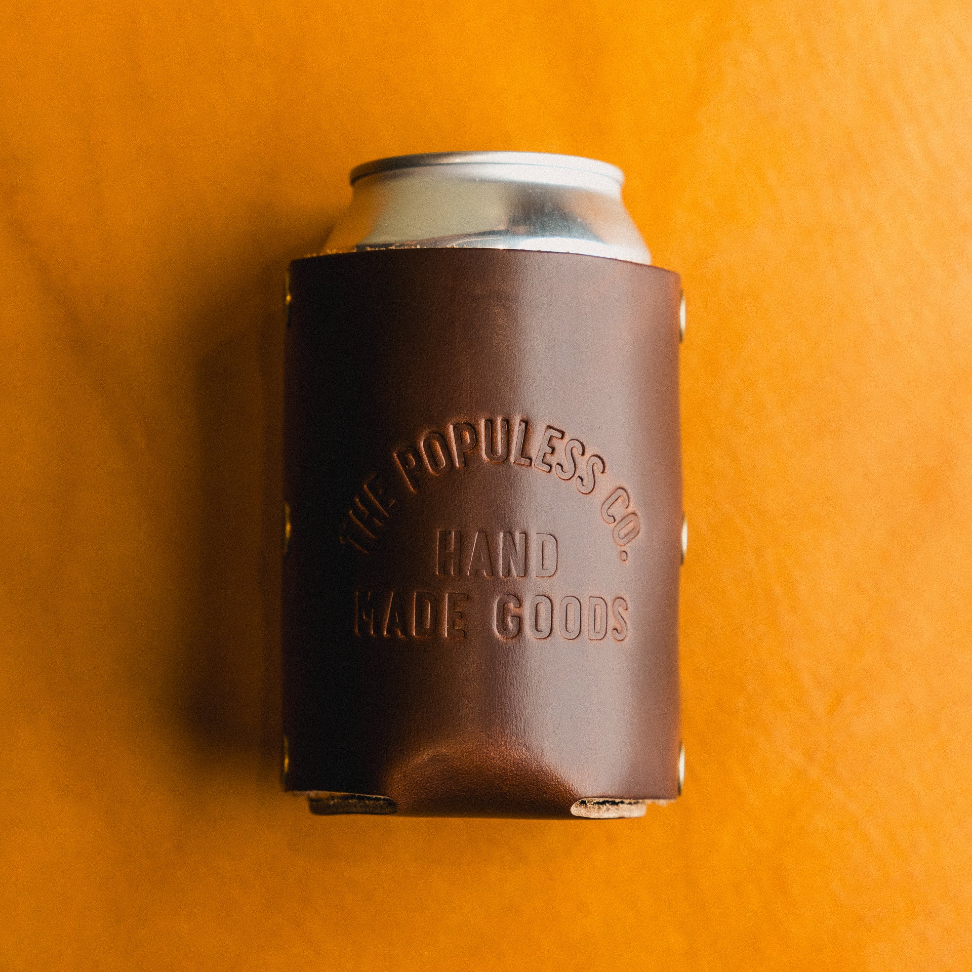 Chicago Tan Insulated Beer Can Cooler Koozie - Keep Drinks Cold for Hours - Perfect for BBQs, Tailgating & Outdoor Parties