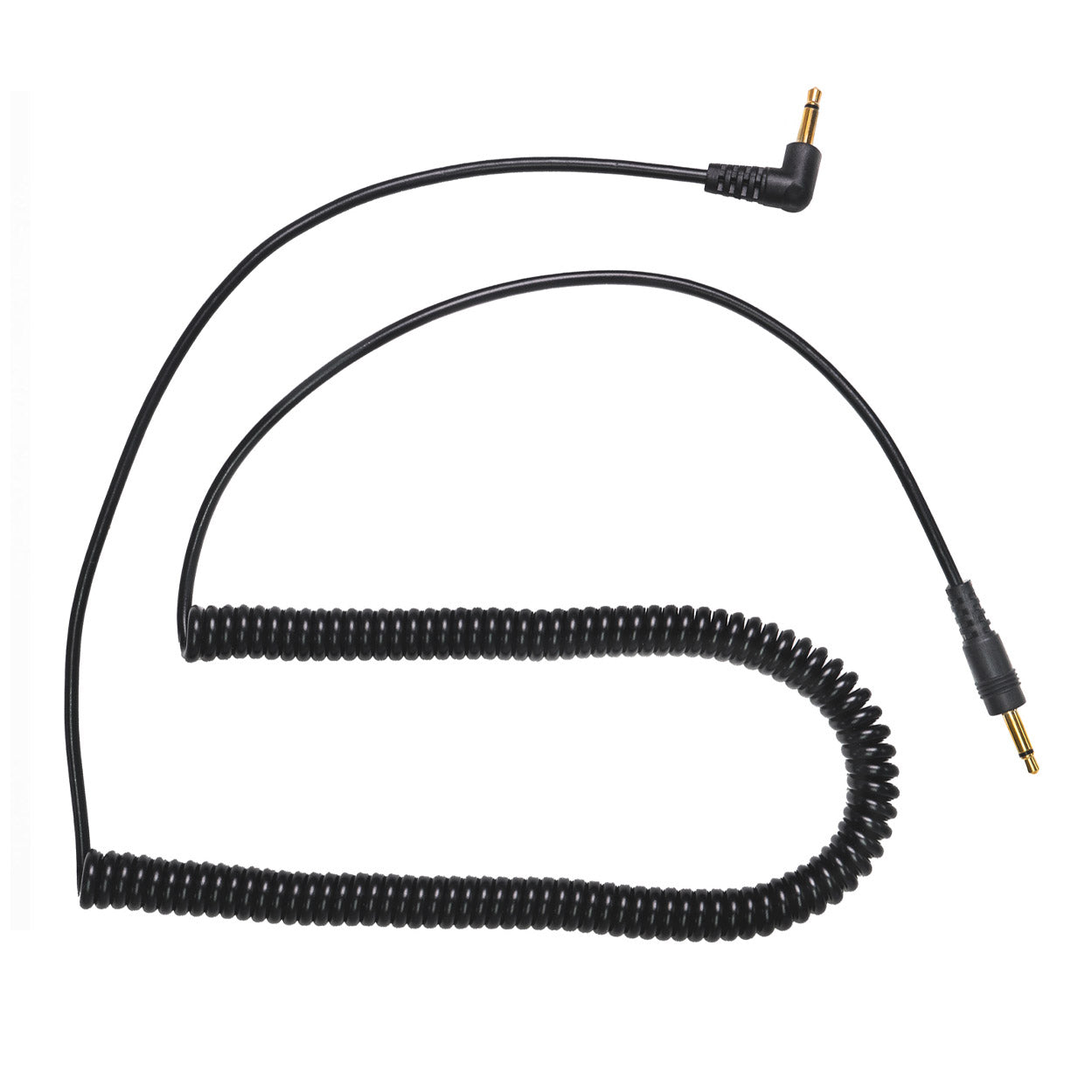 3.5mm Mono Coiled Audio Replacement Cable for Fan Scanner - Durable & Flexible Microphone Cord for Stage Performances & Studio Recording