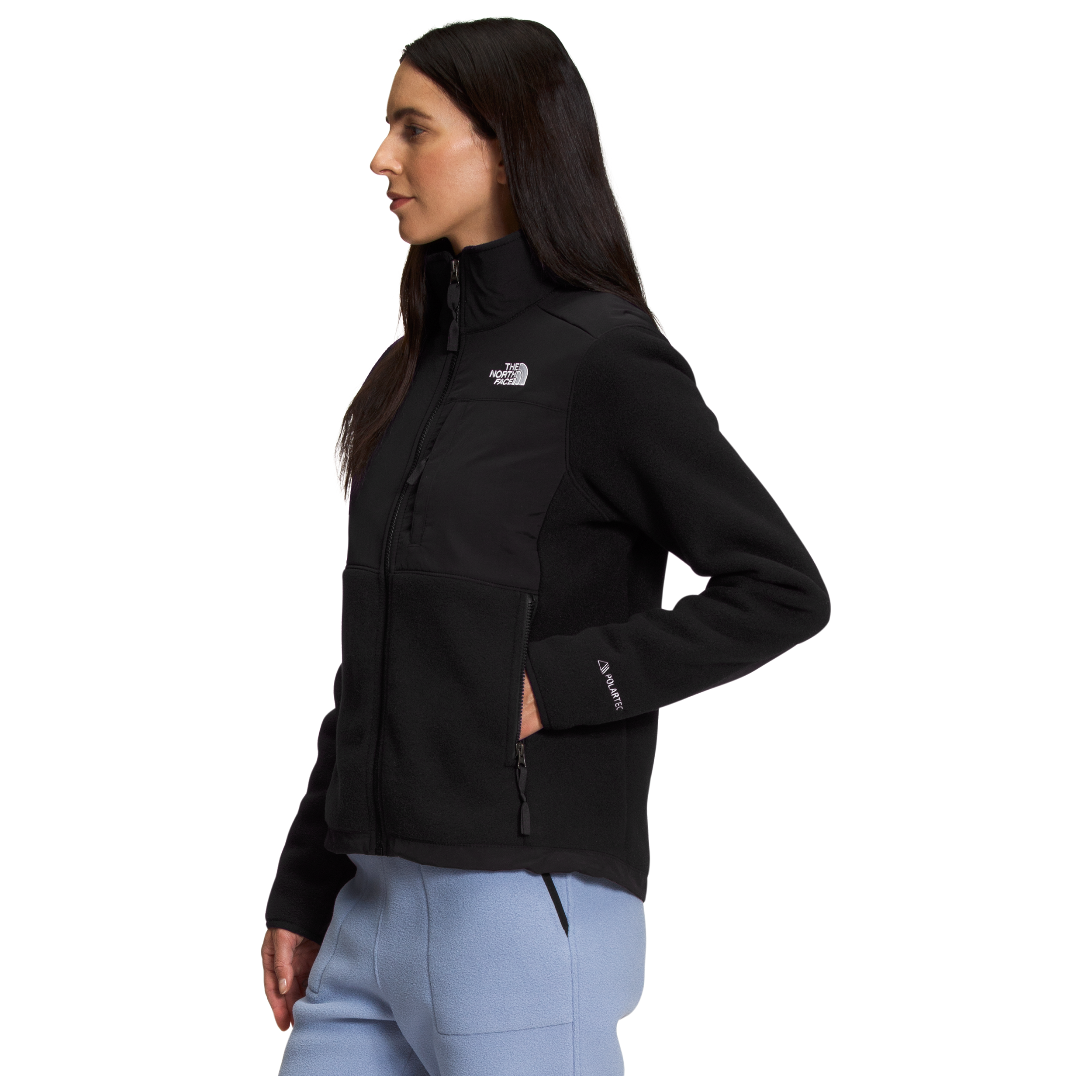 The North Face Women's Denali Jacket - Waterproof Fleece Jacket for Hiking & Outdoor Activities in TNF Black | Warm Winter Coat for Camping, Travel & Everyday Wear