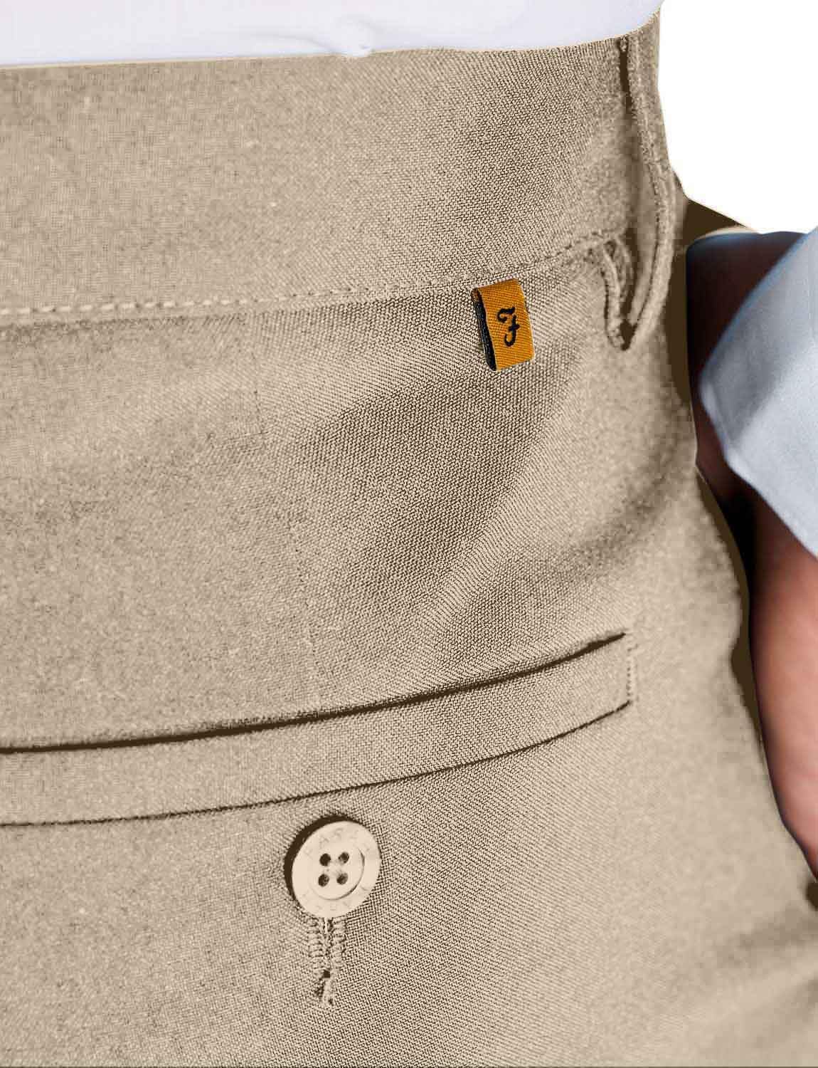 Classic Men's Dress Pants with Slant Pockets - Formal Office Wear & Business Attire for Professional Men