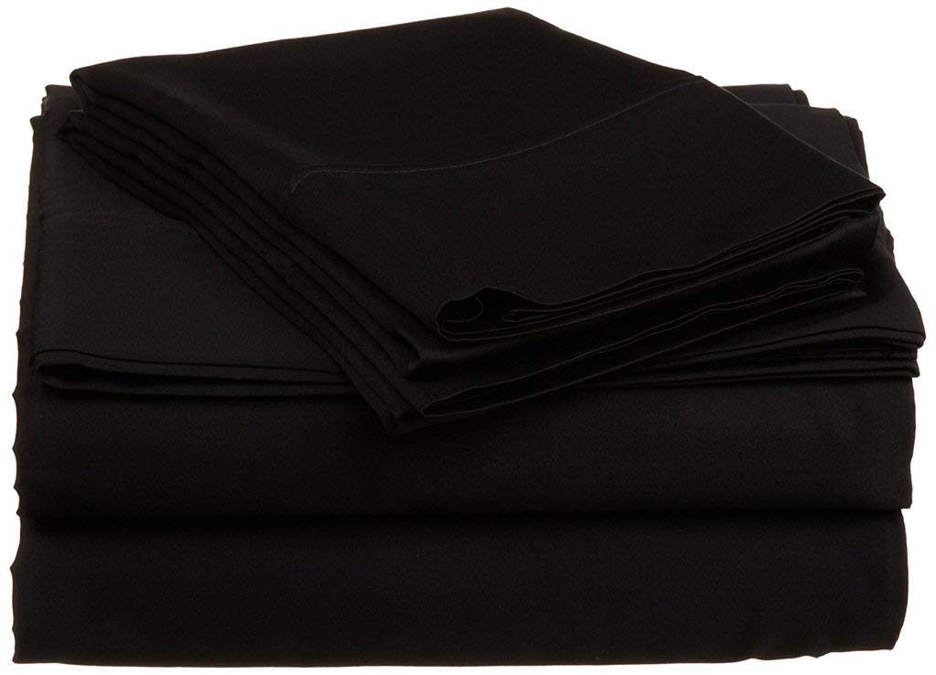 Luxury 4-Piece Full XL Sheet Set - 100% Egyptian Cotton 310-Thread Count - Deep Pocket Fits 5