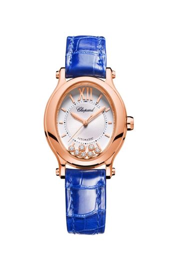 Chopard Happy Sport Oval Ethical Rose Gold & Diamonds Ladies Watch - Luxury Women's Timepiece for Gifts, Special Occasions & Everyday Elegance