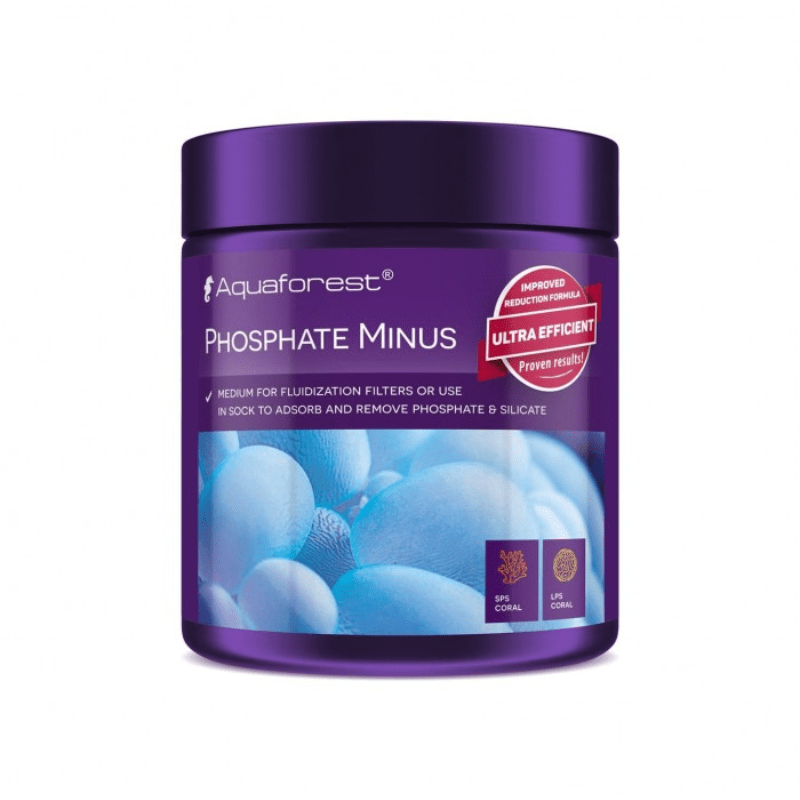 Aquaforest Phosphate Minus - High-Efficiency Phosphate Absorber for Aquariums (250ml/1000ml/5000ml) | Ideal for Saltwater & Reef Tanks, Marine Fish Tanks, and Coral Care