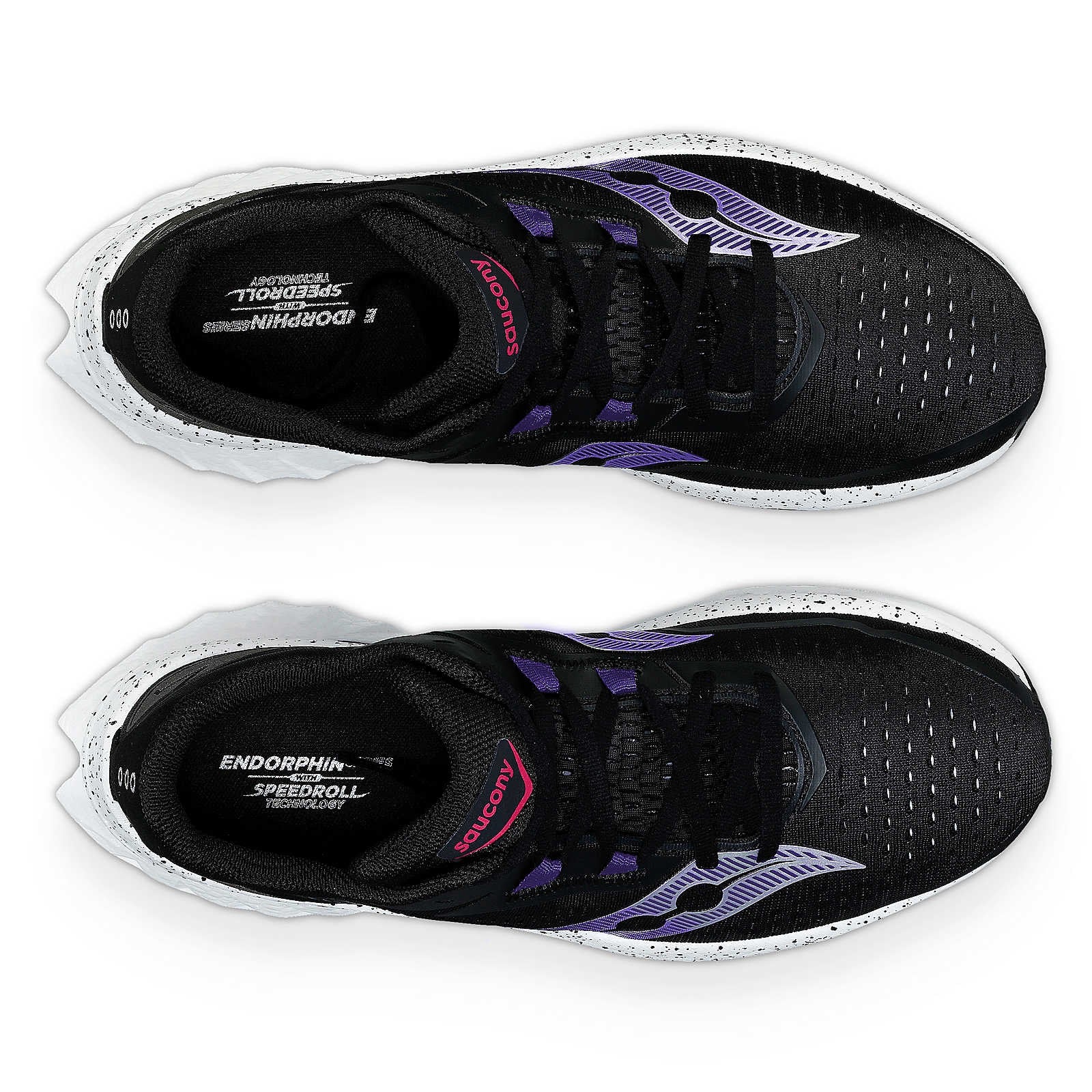 Women's Endorphin Speed 4 Running Shoes - Lightweight & Cushioned for Marathon Training (100% Black) - Perfect for Road Running, Jogging & Gym Workouts