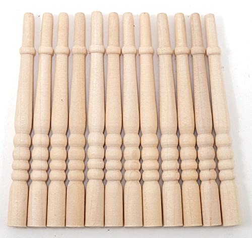 Miniature Doll House Baluster Set - DIY Craft for Home Decor