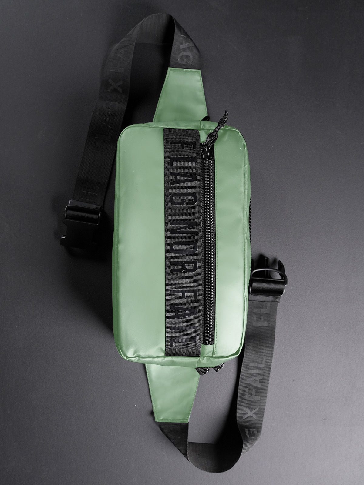 Momentum 7L Sling Bag for Men & Women - Lightweight Crossbody Backpack, Water-Resistant Green Shoulder Bag - Perfect for Travel, Hiking, Gym & Everyday Use