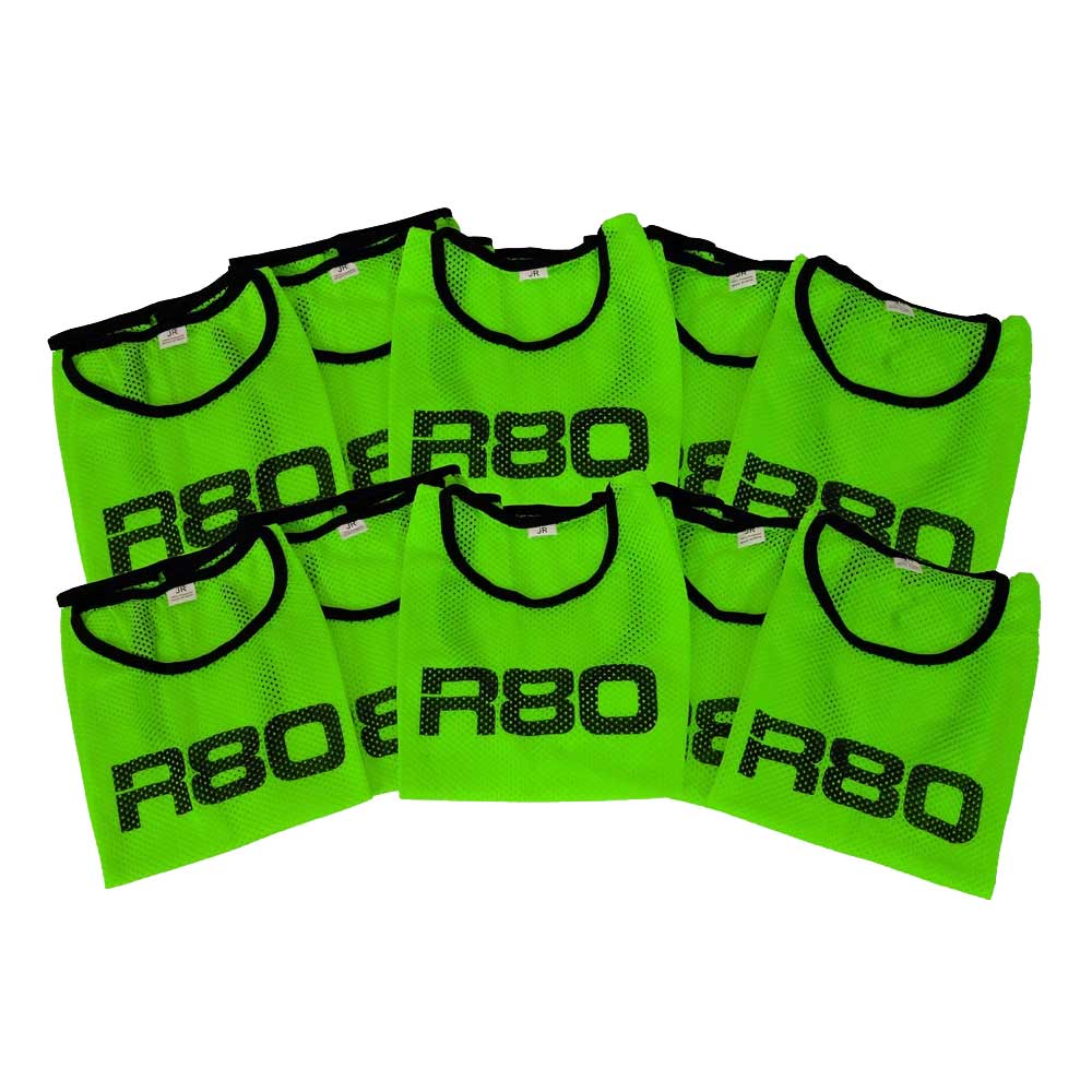 R80 Mesh Training Bibs - Set of 10 | Breathable Baby Drool Bibs for Feeding & Teething | Perfect for Daycare, Travel & Playtime