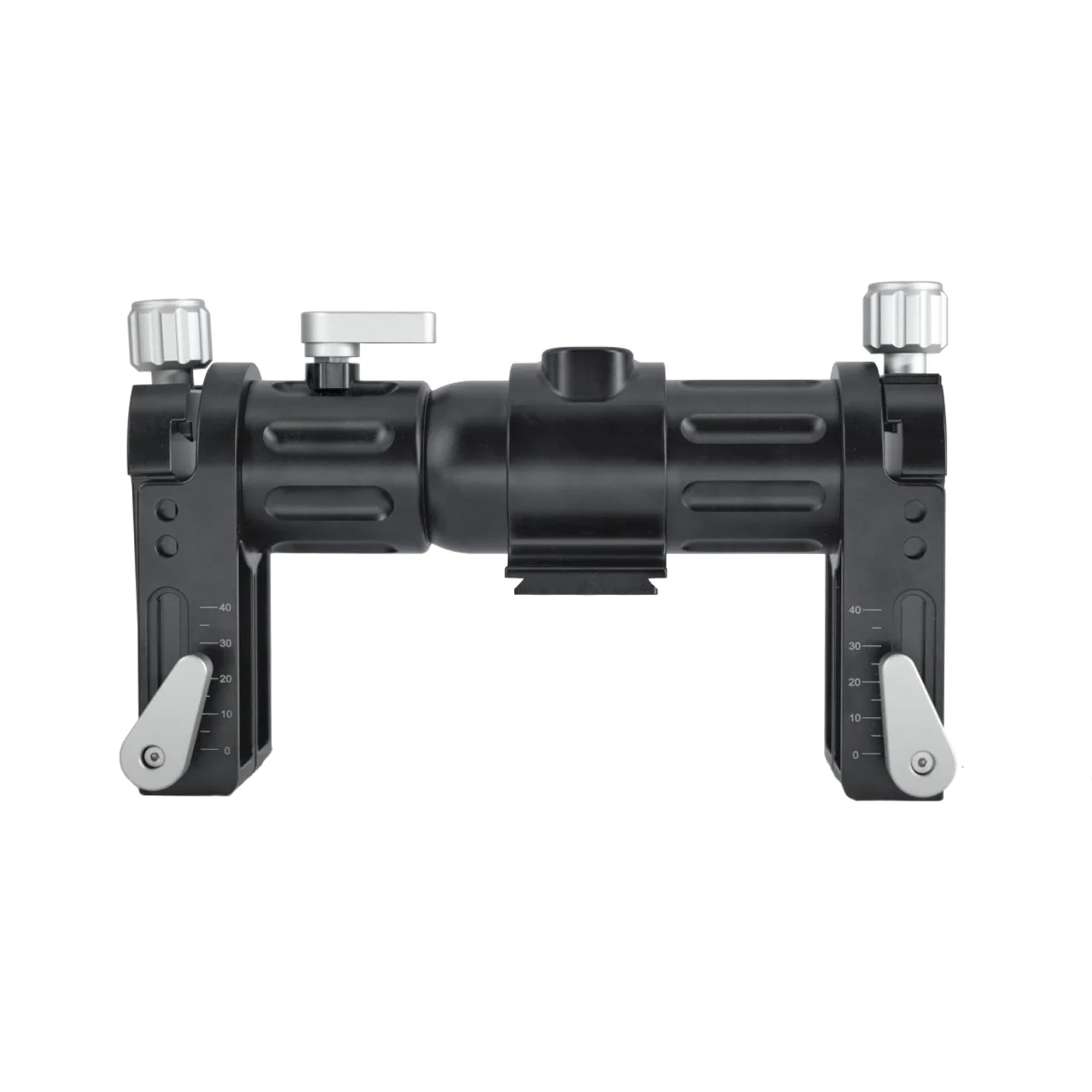 HEIPI HPS23 Dual Camera Mount Bracket - Heavy Duty Tripod Adapter for DSLR & Mirrorless Cameras, Supports Two Lenses - Perfect for Vlogging, Live Streaming & Professional Photography