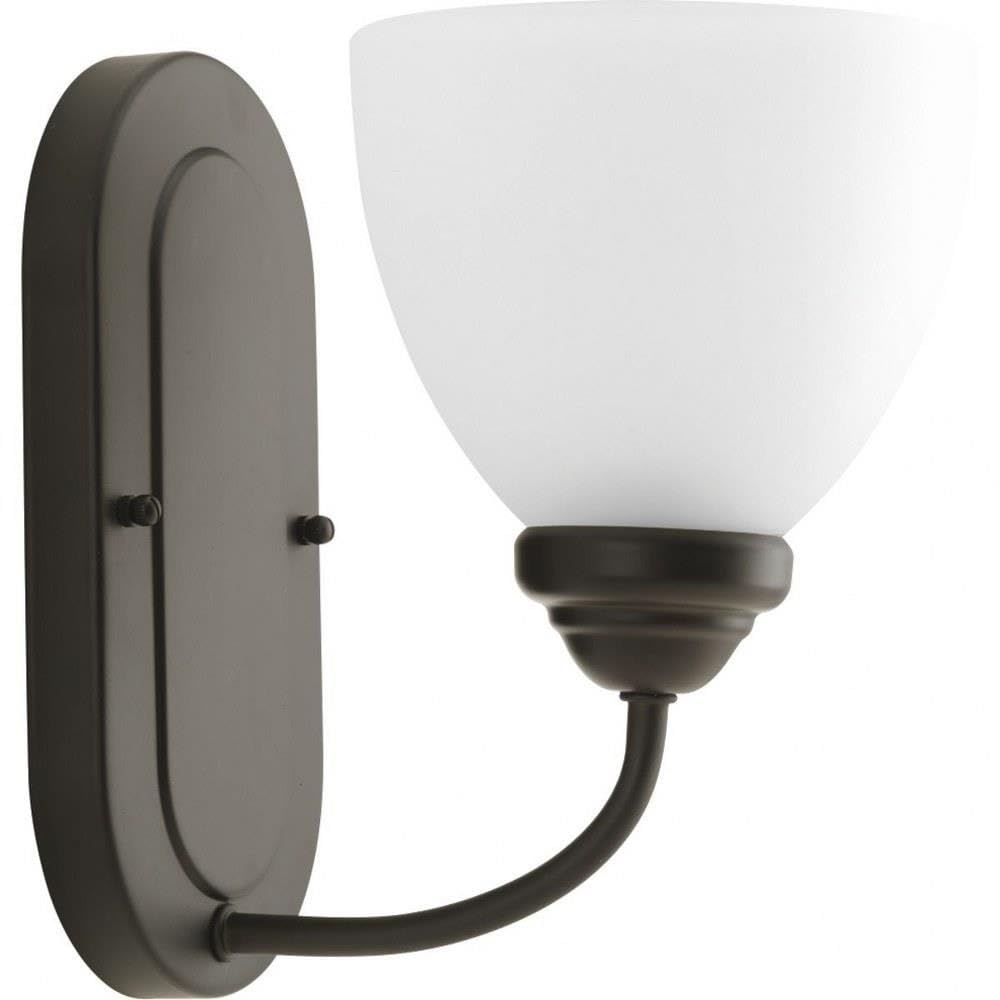 Progress Lighting P2913-20 Heart Bath & Vanity Light Fixture in Antique Bronze - Perfect for Bathroom Vanity, Powder Room, or Dressing Area Lighting