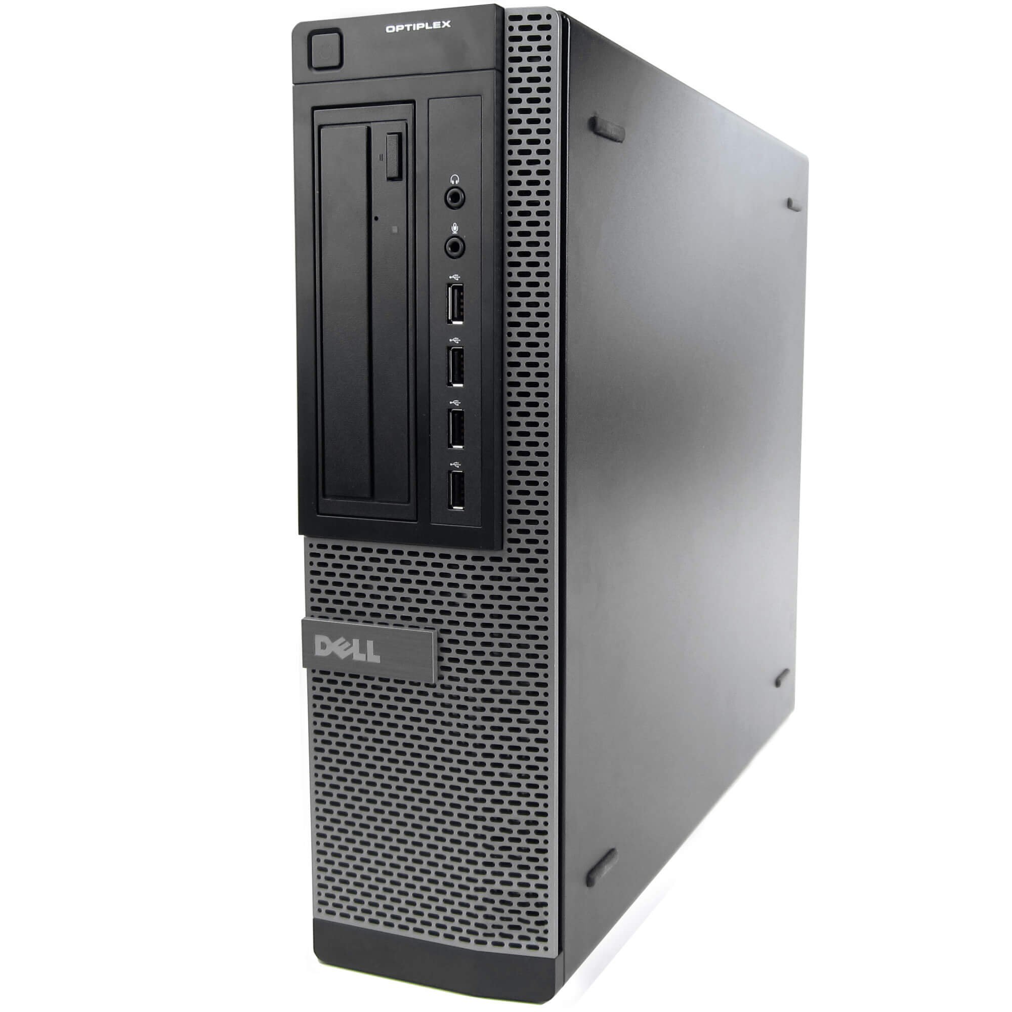 Refurbished Dell Optiplex 9010 SFF Business Desktop Computer - Intel Core i5-3470 3.2GHz Quad-Core Processor, 16GB DDR3 RAM, 240GB SSD, DVD Drive, Windows 10 Pro, WiFi | Ideal for Home Office, Small Business, Remote Work & Online Learning
