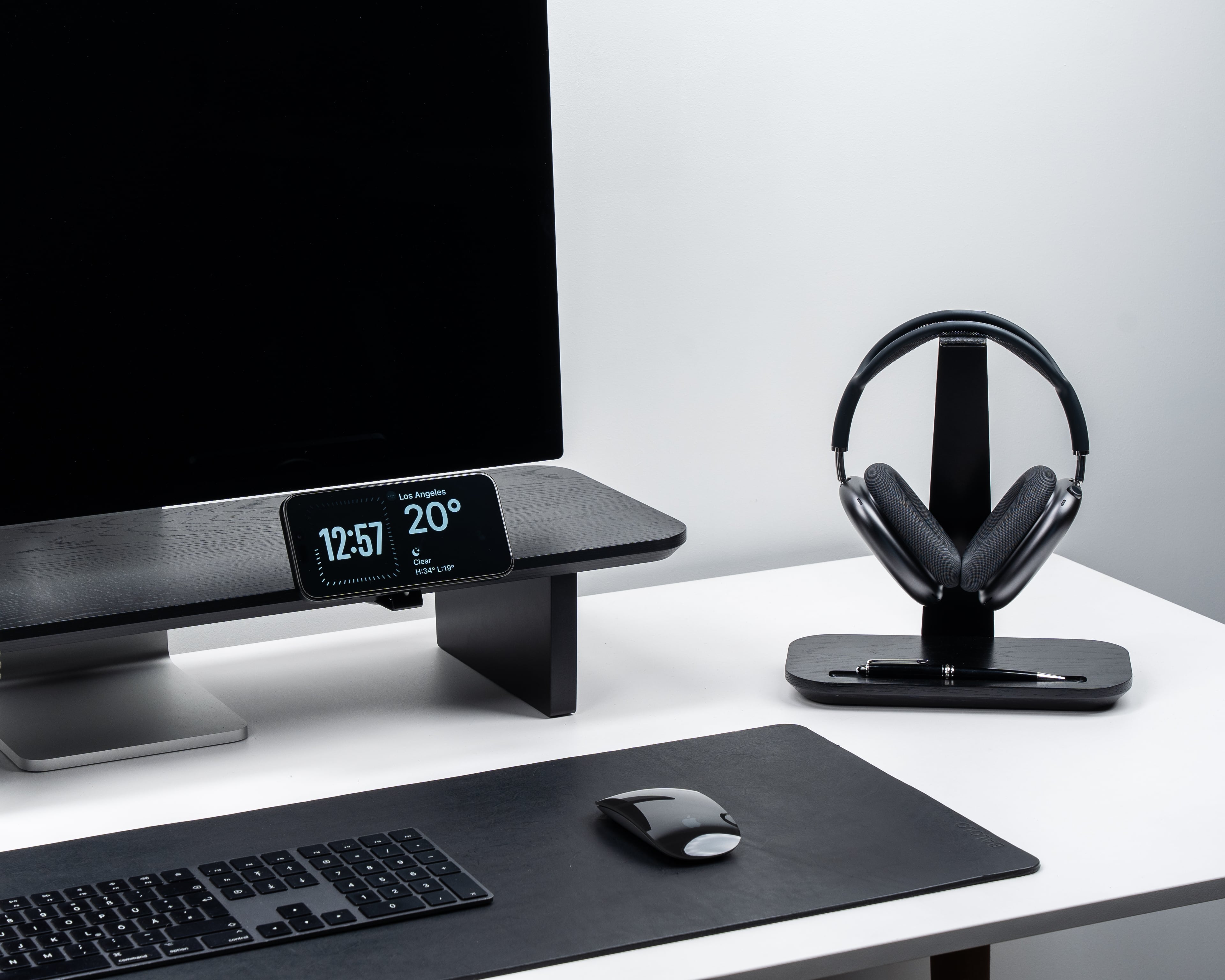 Premium Wooden Headphone Stand - Durable & Stylish Holder for Headphones - Perfect for Home, Office, or Gaming Setup